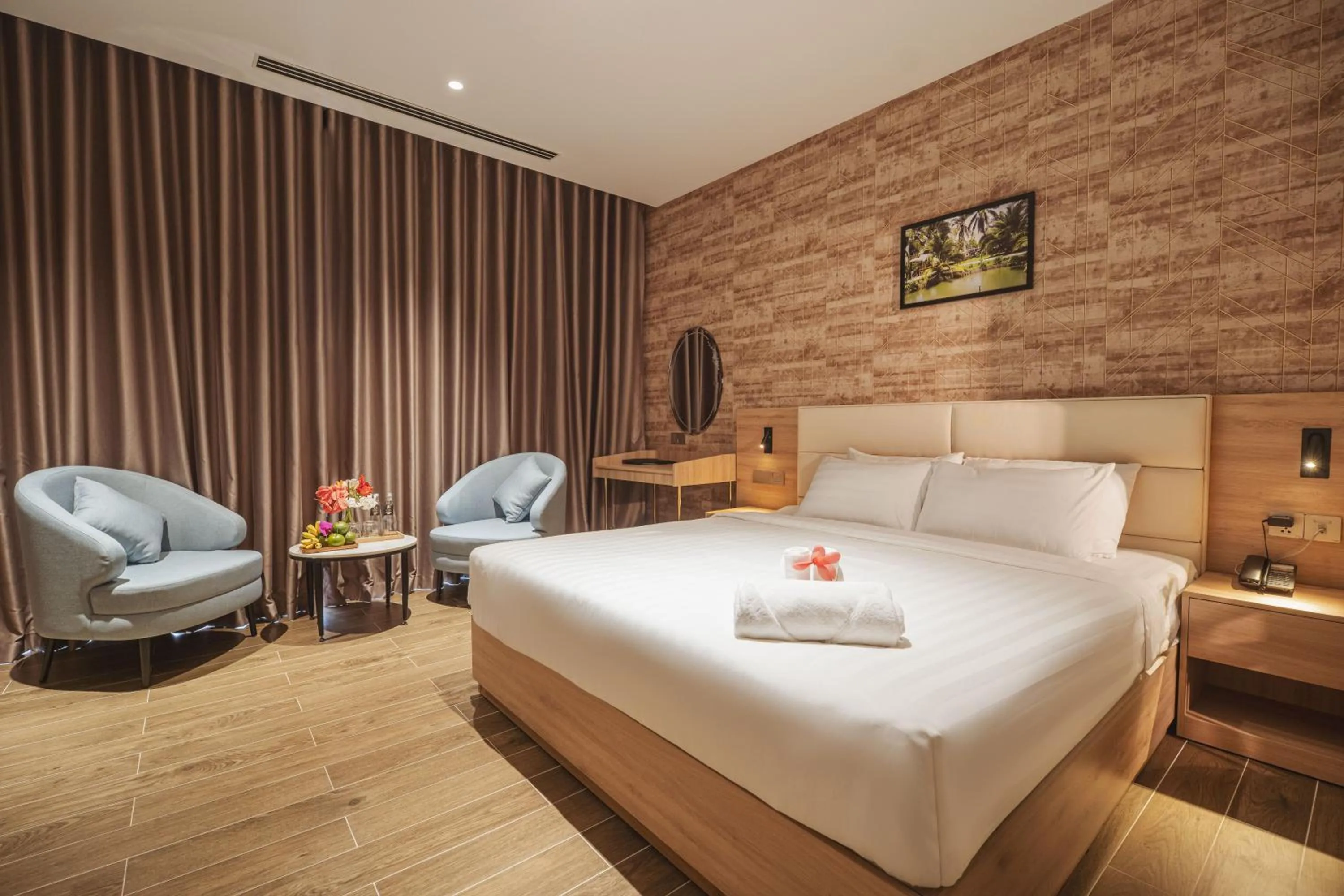 Bedroom, Bed in Bamboo Riverside Boutique Hotel