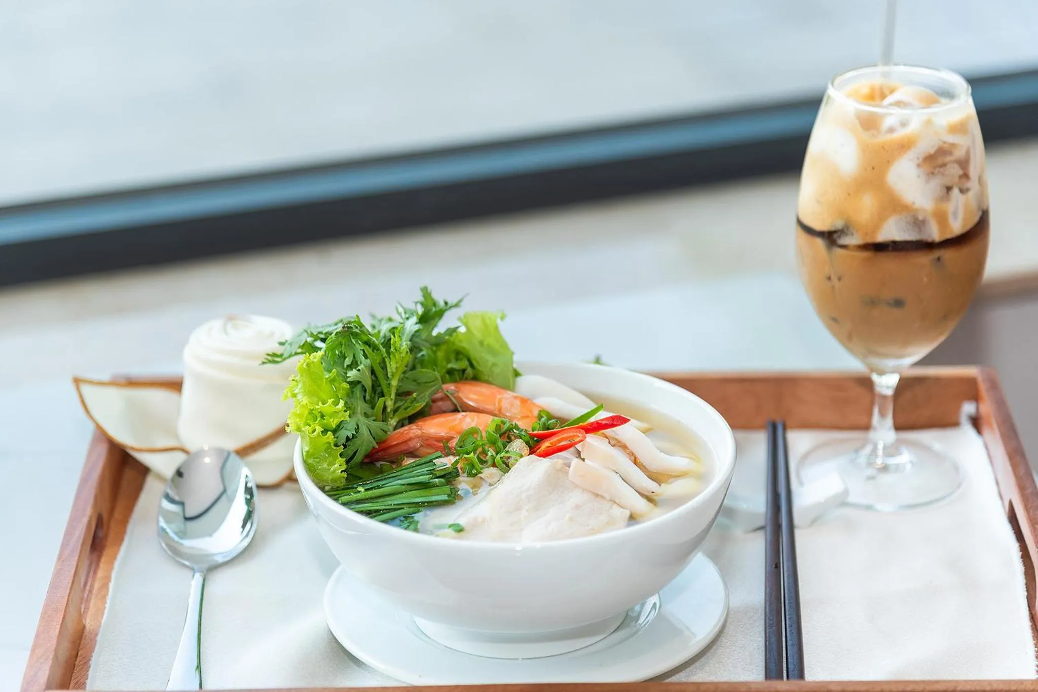 Breakfast in Bamboo Riverside Boutique Hotel