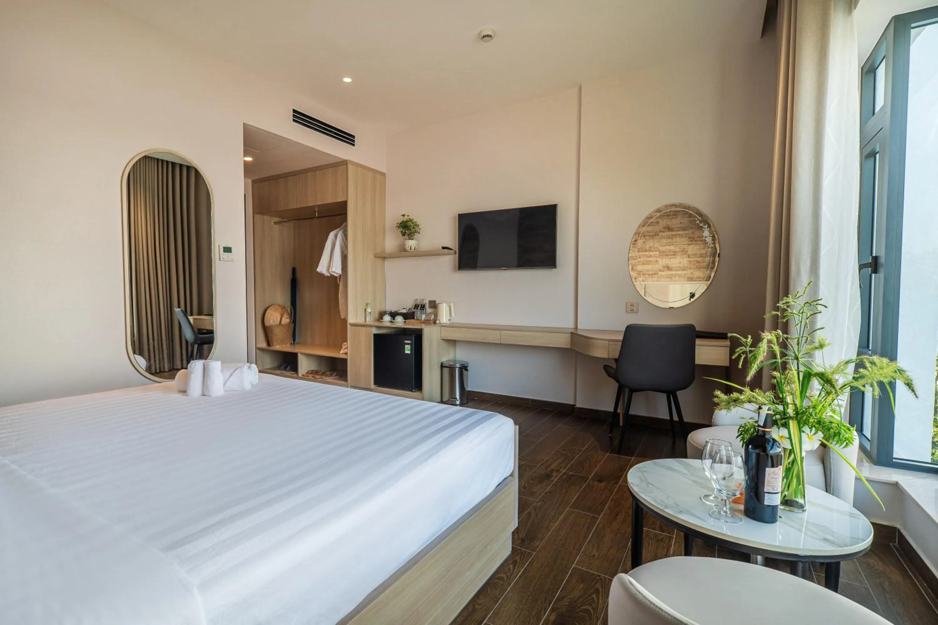 Bedroom, Bed in Bamboo Riverside Boutique Hotel