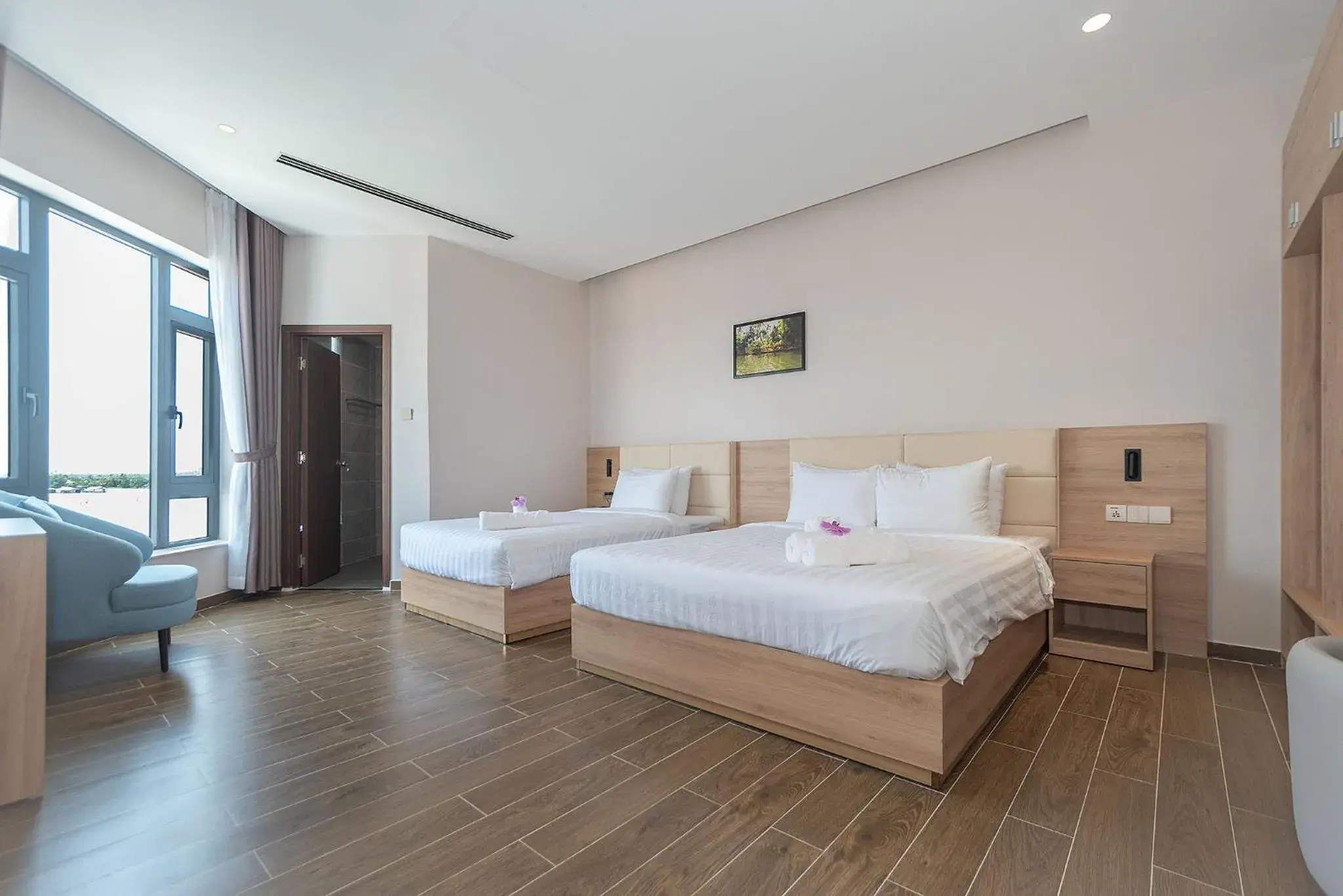 Triple Room in Bamboo Riverside Boutique Hotel Triple Room in Bamboo Riverside Boutique Hotel