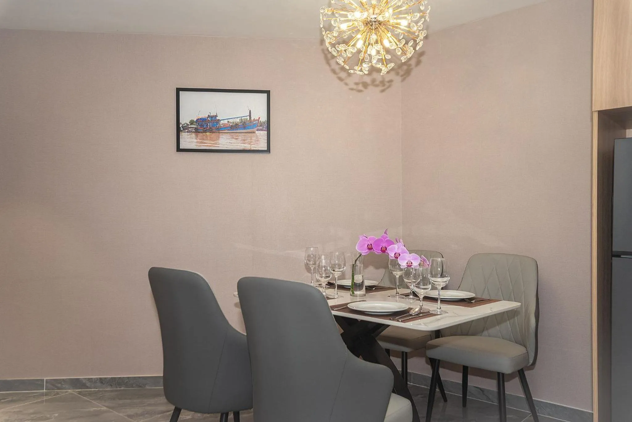 Living room in Bamboo Riverside Boutique Hotel