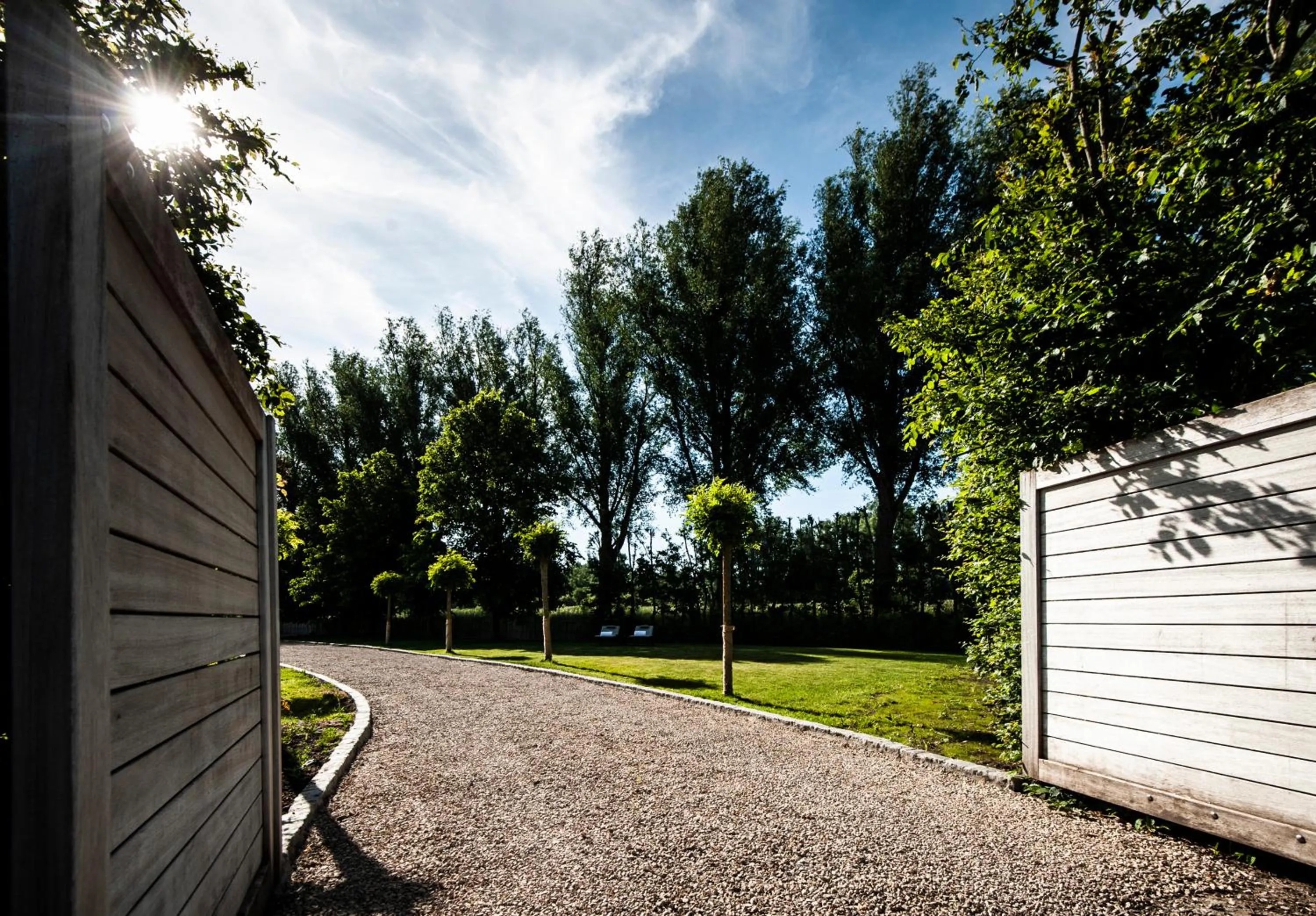 Garden in B&B Scheldekant