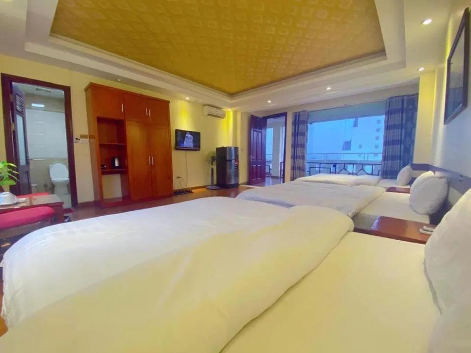 Bedroom, Bed in Sen Trang Hotel