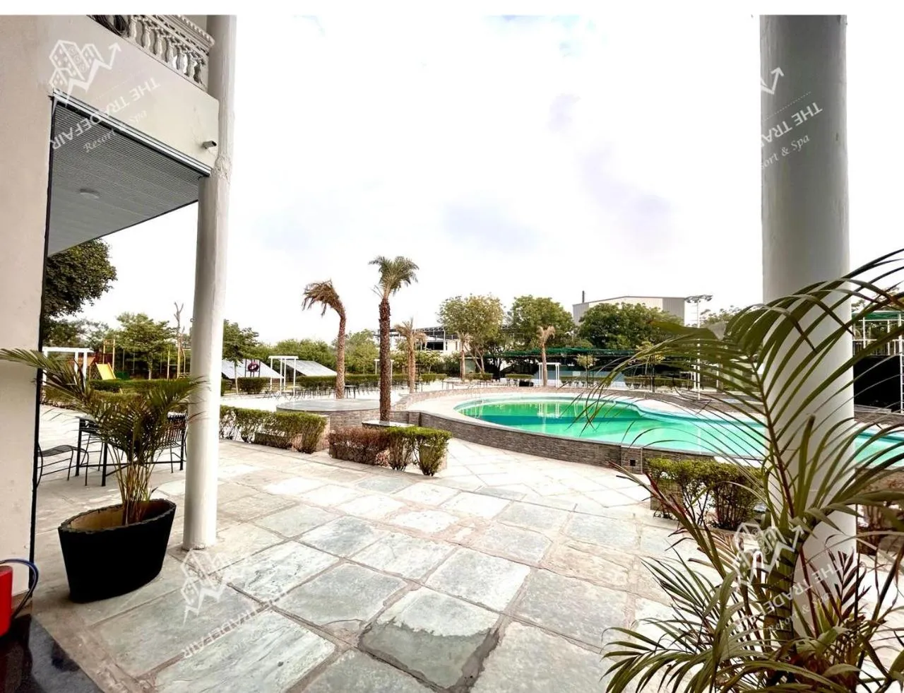 Garden view in THE TRADEFAIR - RESORT AND SPA, Jaipur