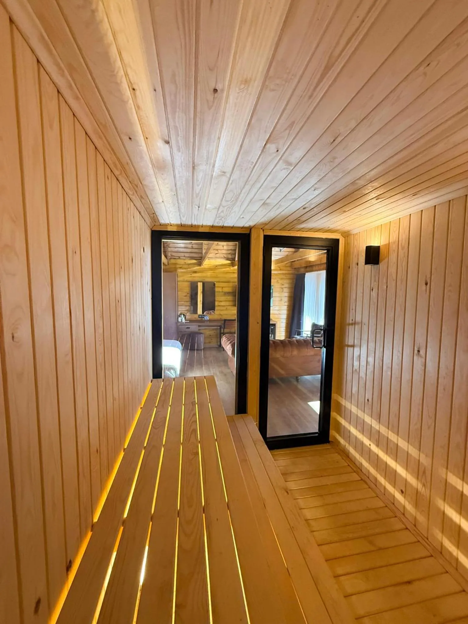 Sauna in Navy Inn & Bungalows