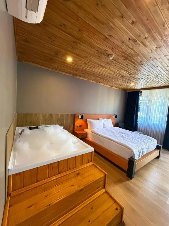 Bedroom, Bed in Navy Inn & Bungalows