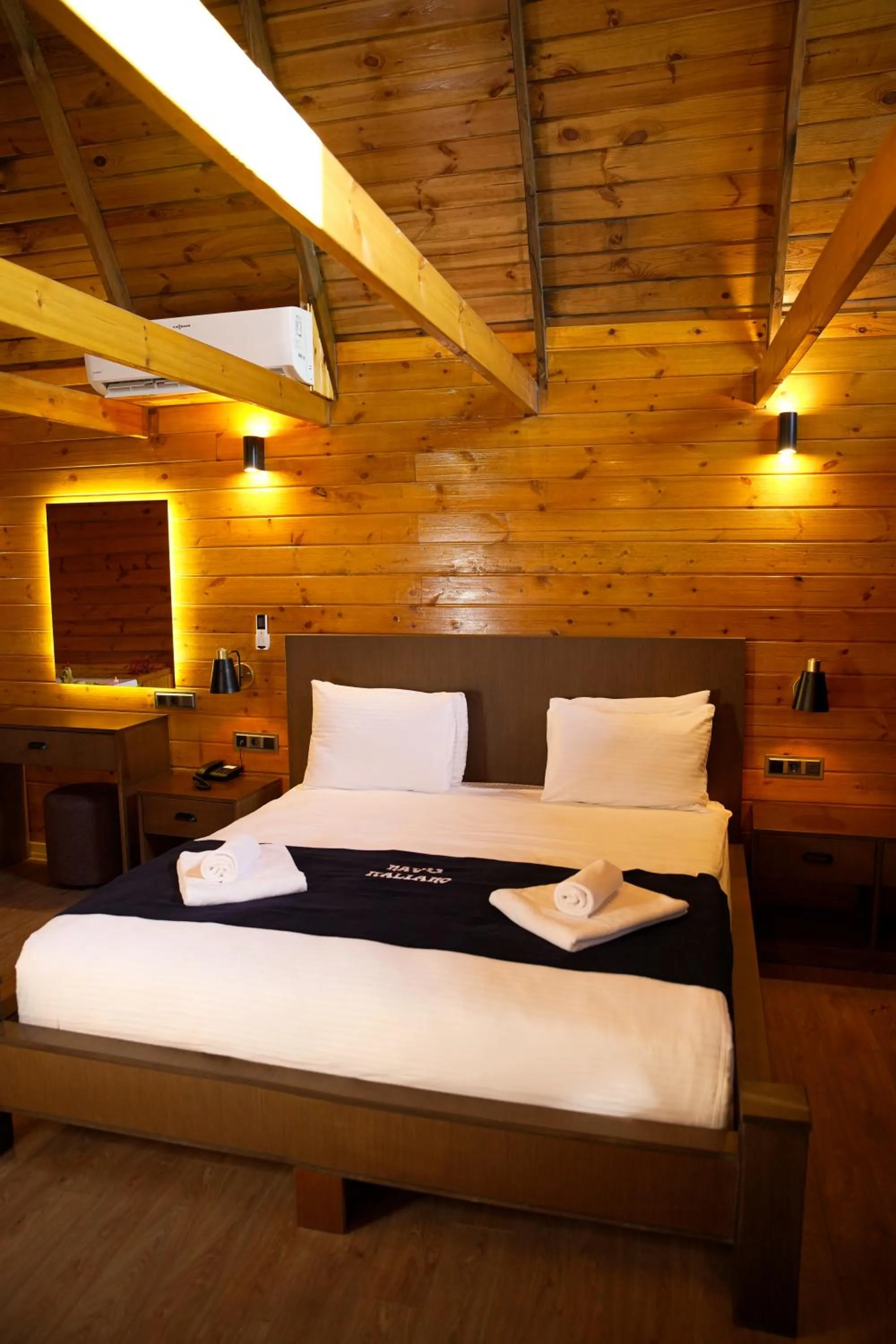 Photo of the whole room, Bed in Navy Inn & Bungalows