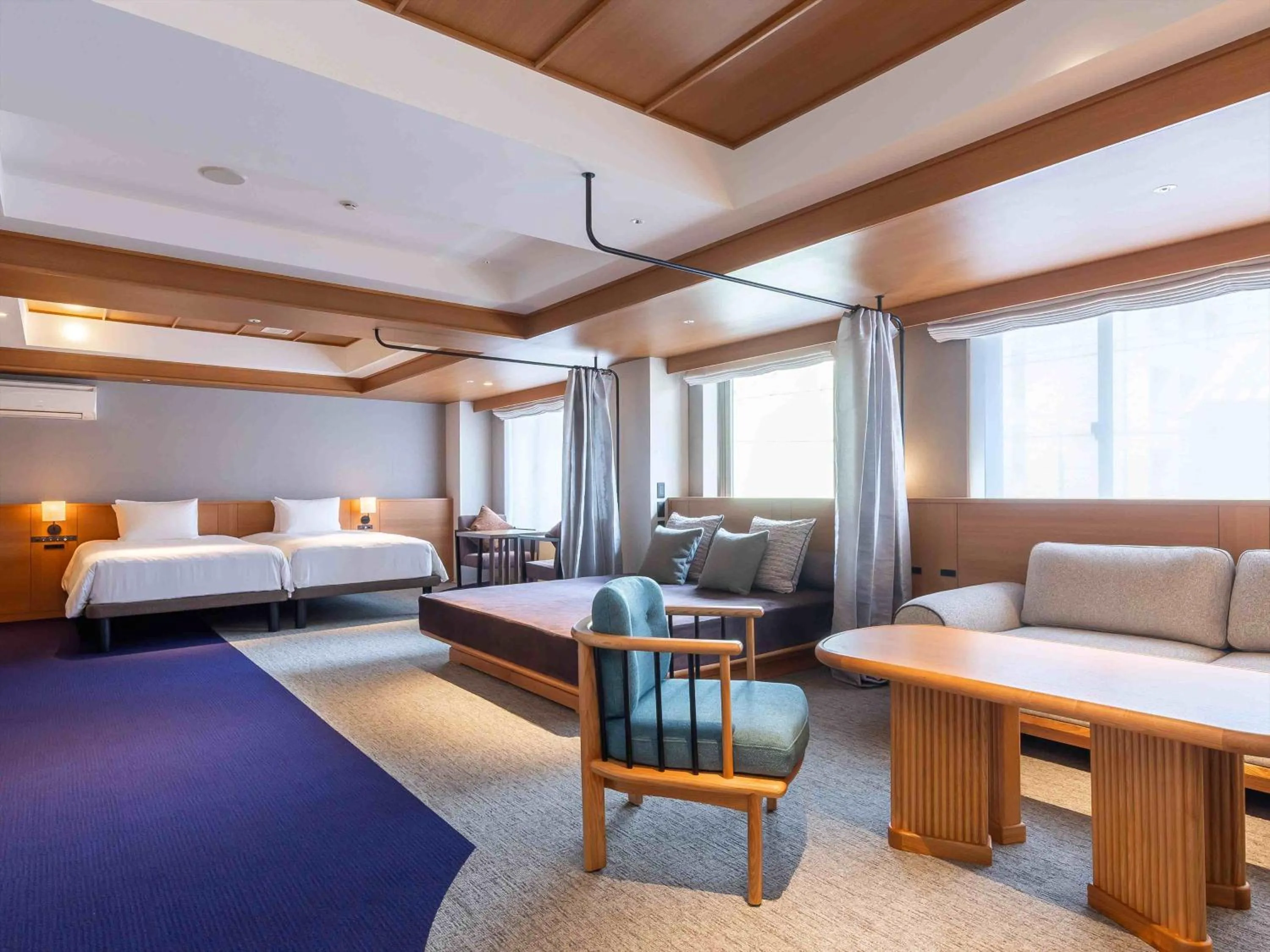 Photo of the whole room, Bed in HANARE by Tokyu Stay Kyoto Sanjo