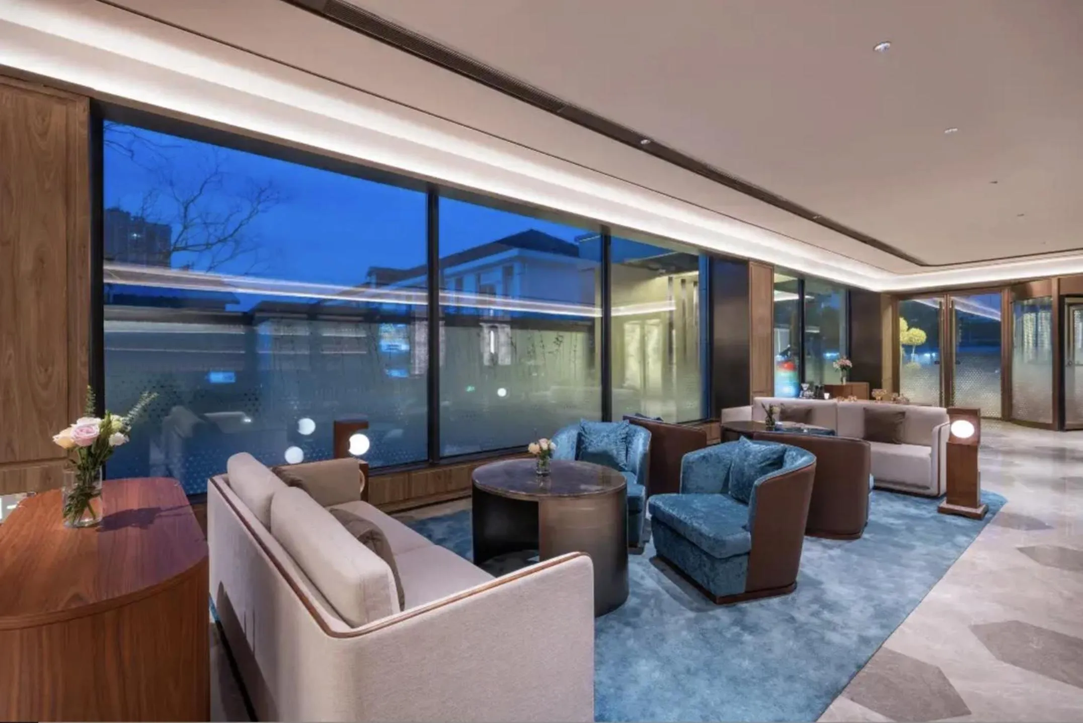 Lounge or bar in Crystal Orange Hotel Shanghai Chongming Nanmen