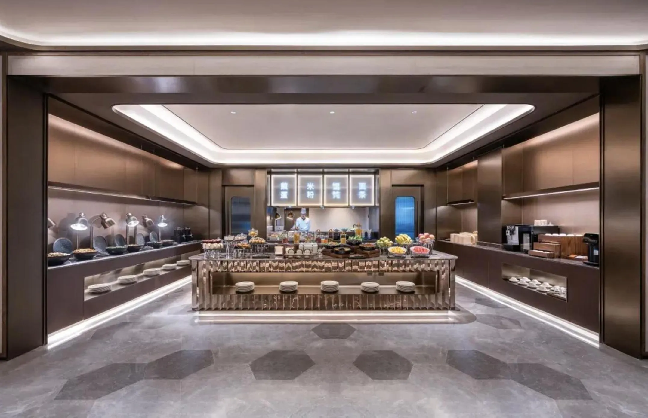 Restaurant/places to eat in Crystal Orange Hotel Shanghai Chongming Nanmen