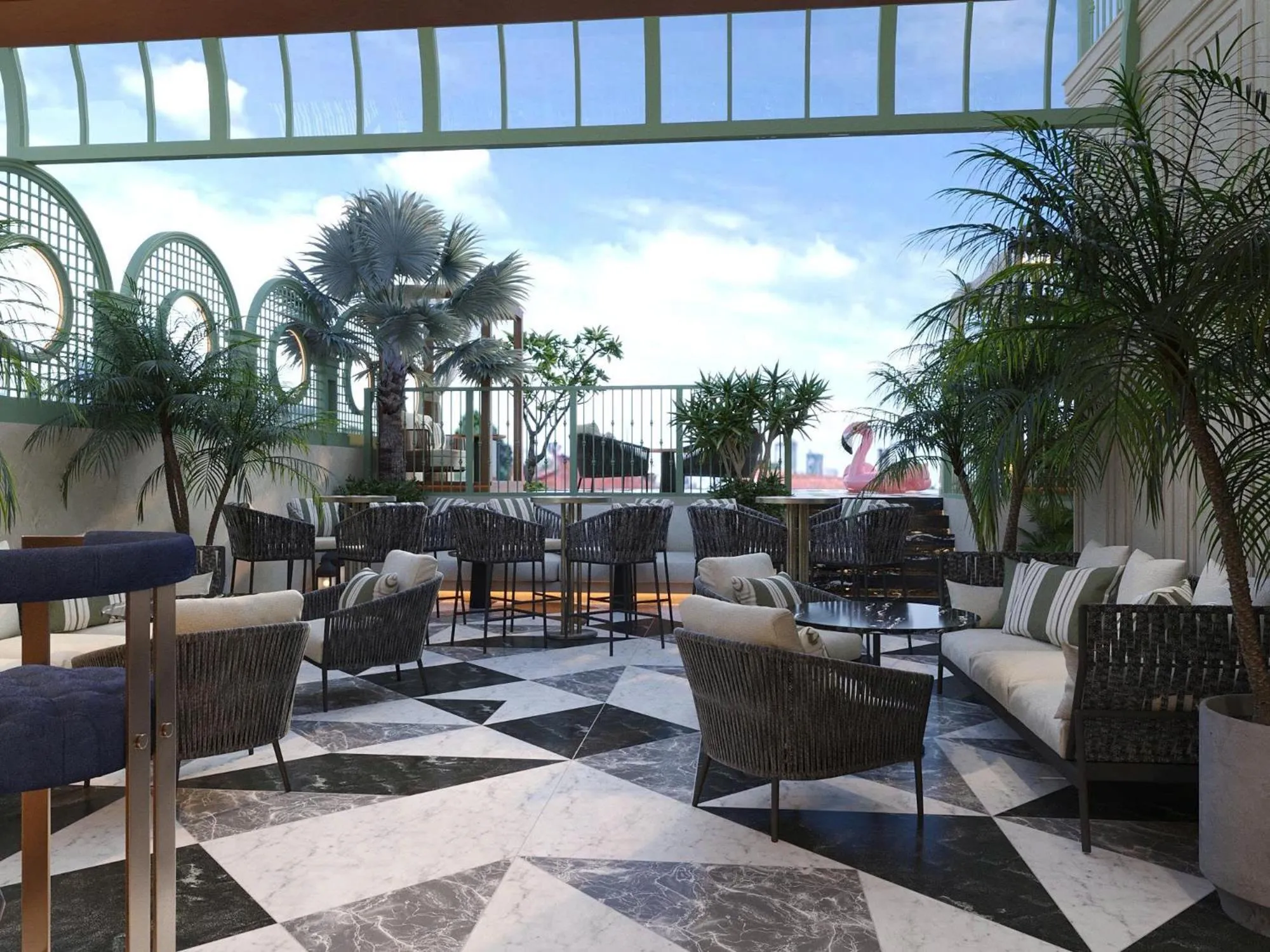 Restaurant/places to eat in GRAND HOTEL du LAC Boutique Saigon