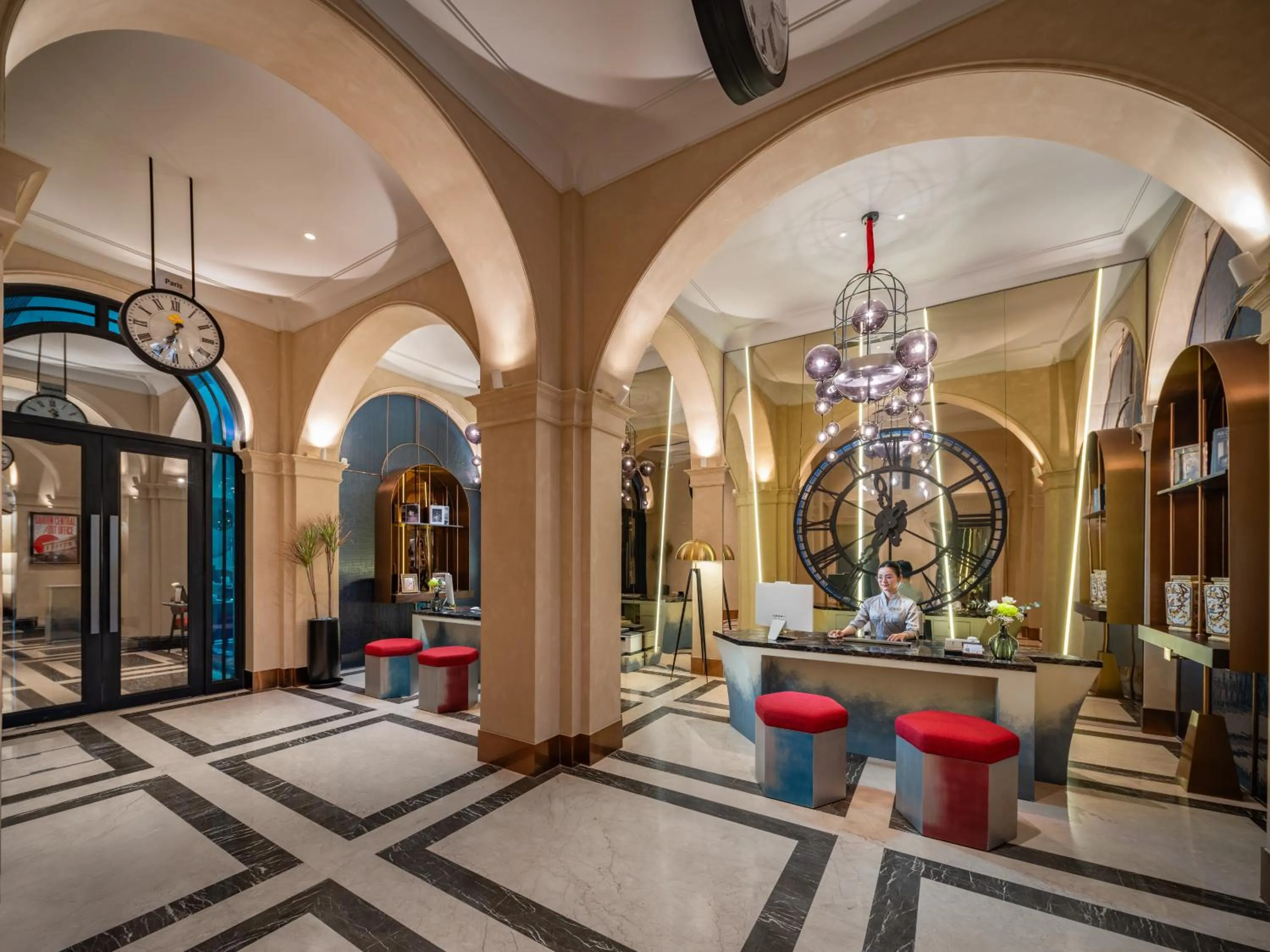 Lobby or reception in GRAND HOTEL du LAC Boutique Saigon