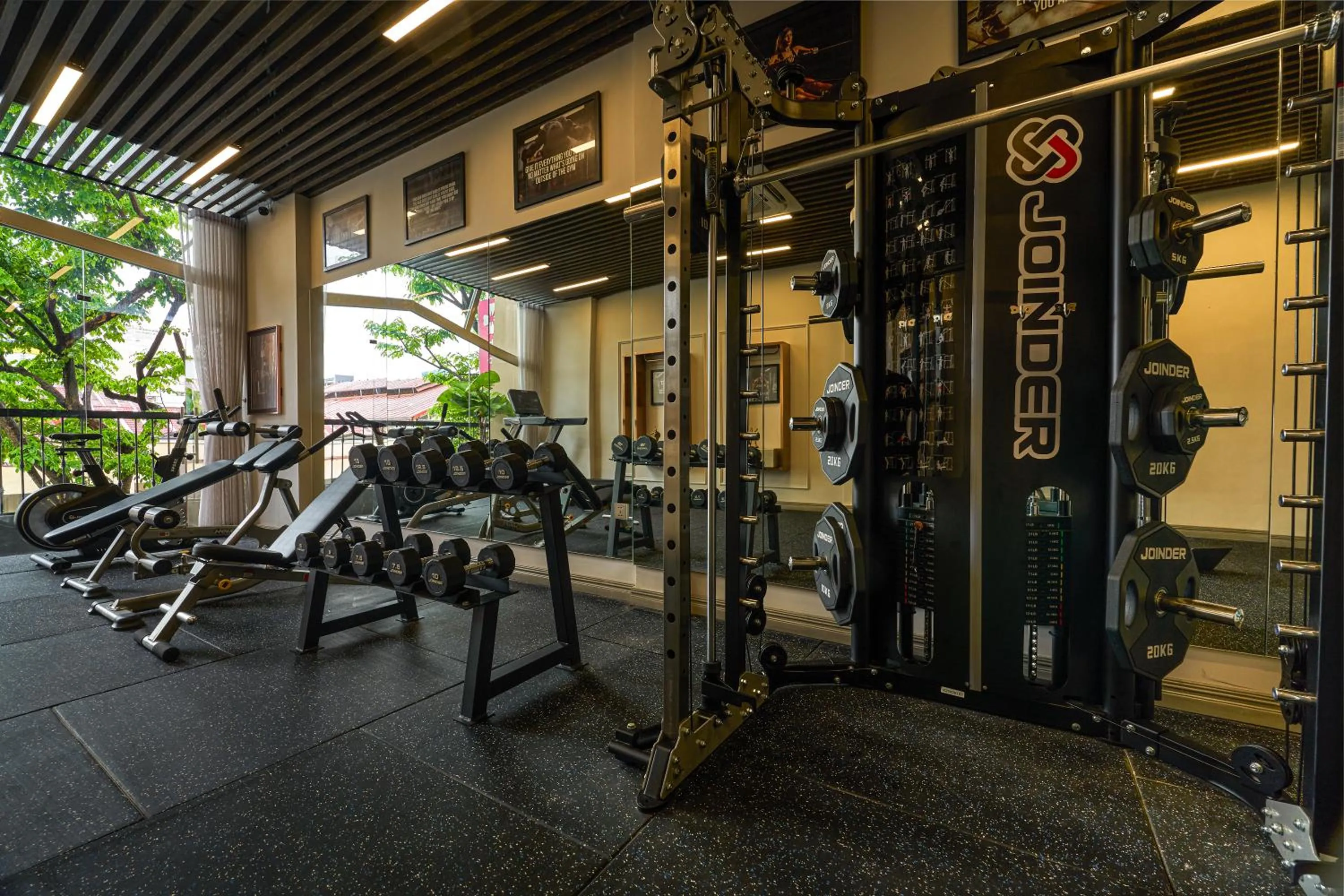 Fitness centre/facilities in GRAND HOTEL du LAC Boutique Saigon