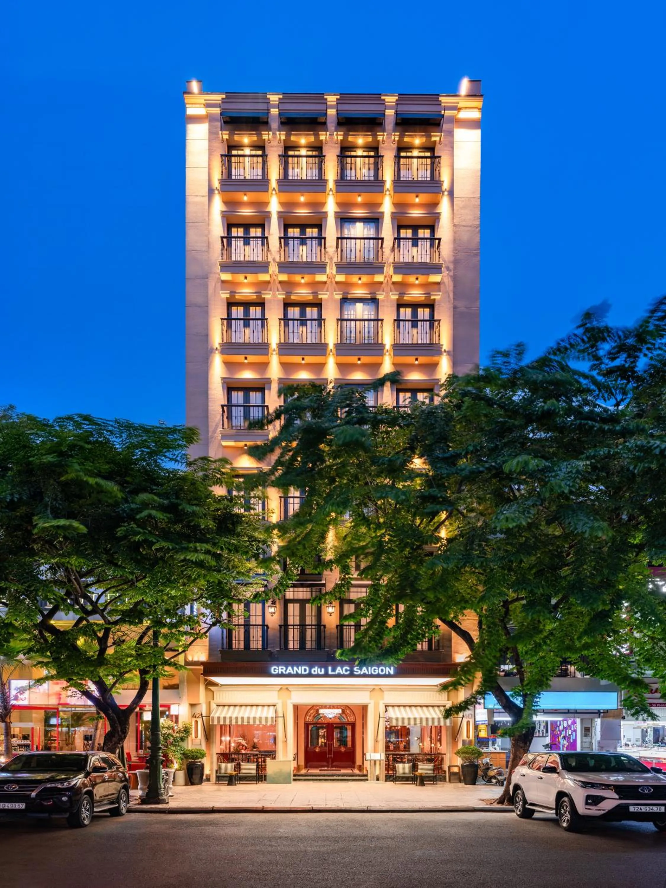 Property building in GRAND HOTEL du LAC Boutique Saigon