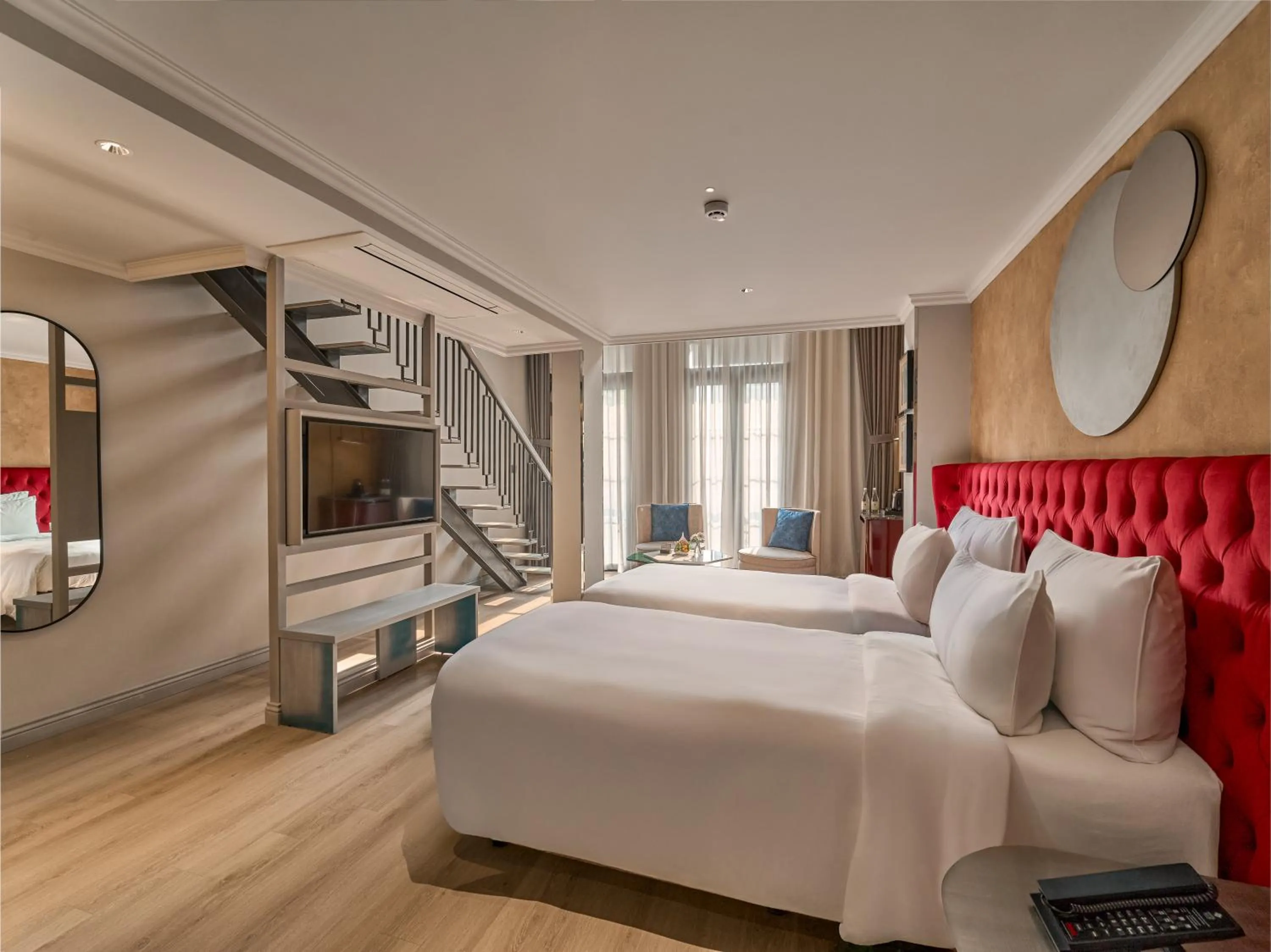 Bed in GRAND HOTEL du LAC Boutique Saigon