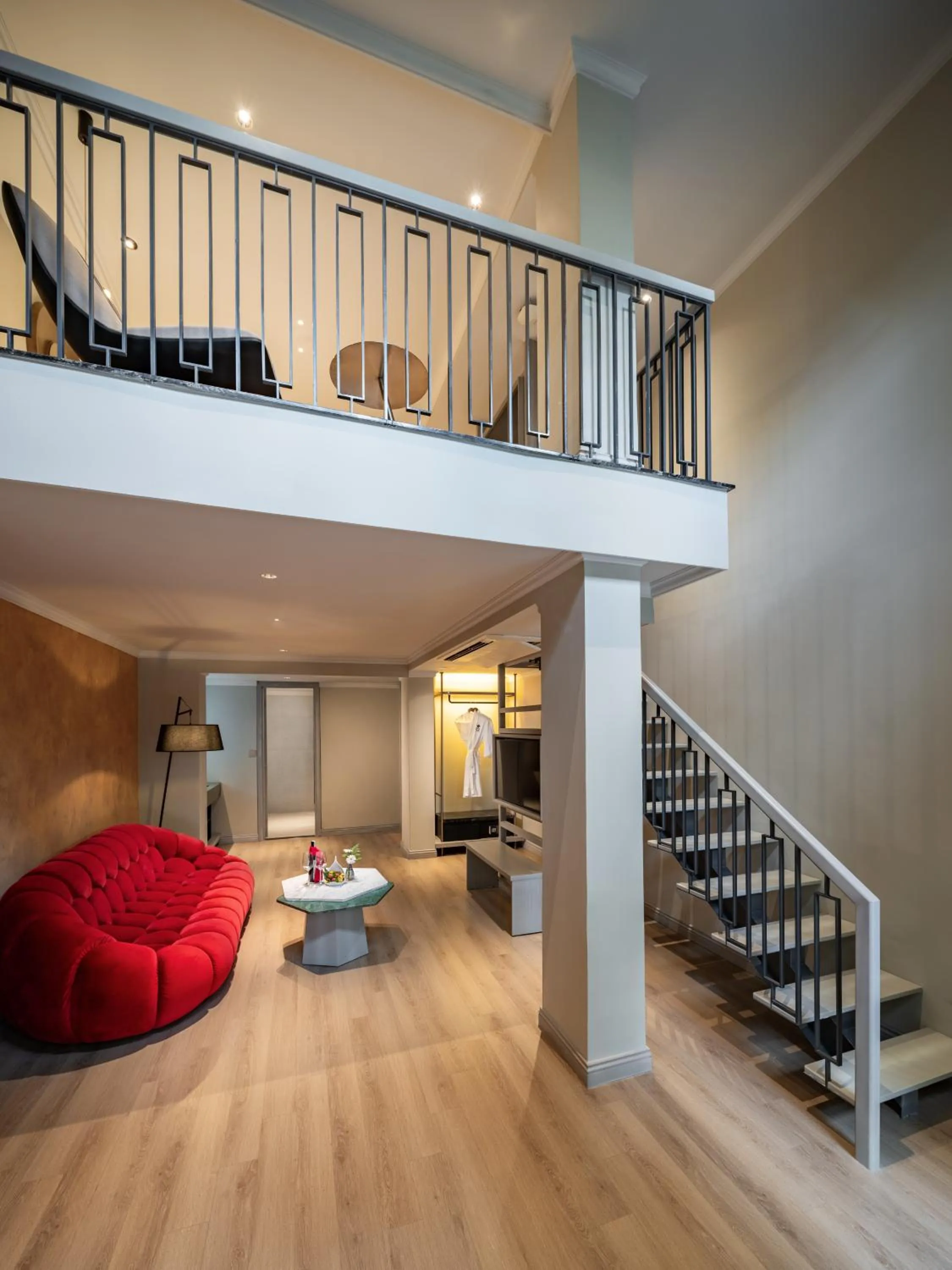 Living room in GRAND HOTEL du LAC Boutique Saigon