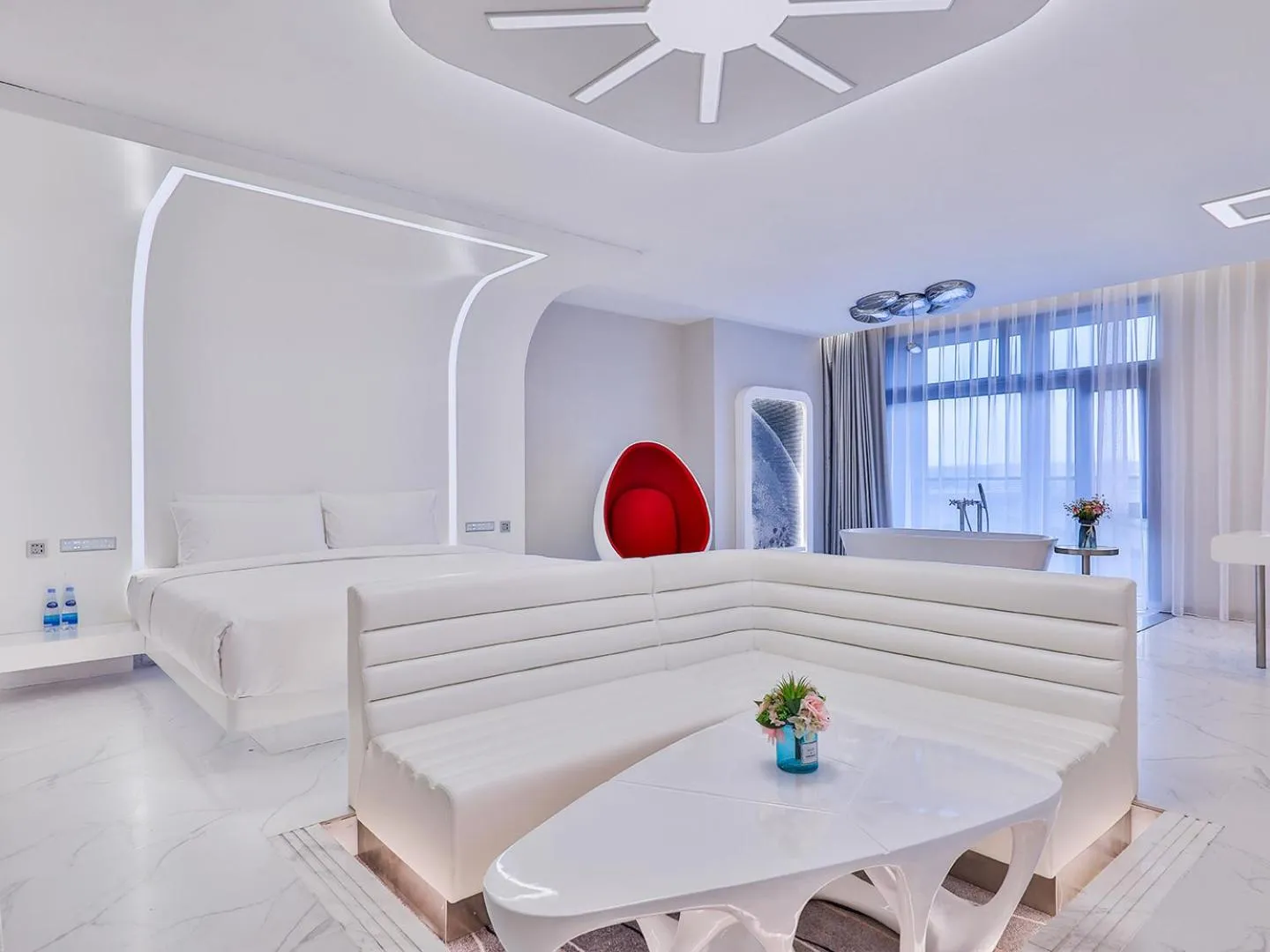 Bedroom in Crystal Orange Hotel Shanghai University Dachang