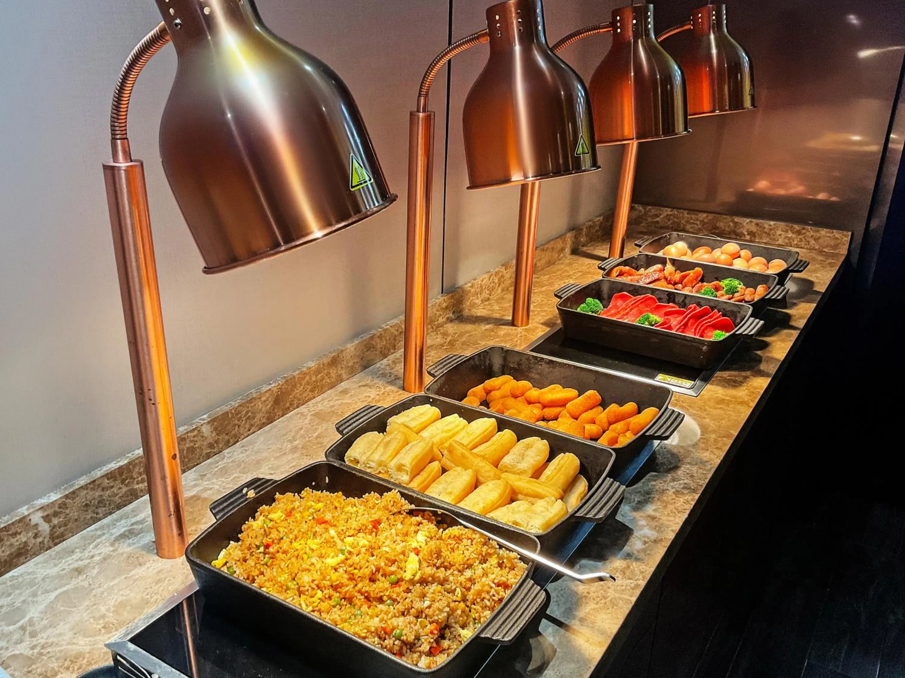 Breakfast in Crystal Orange Hotel Shanghai International Tourism Resort Chuansha