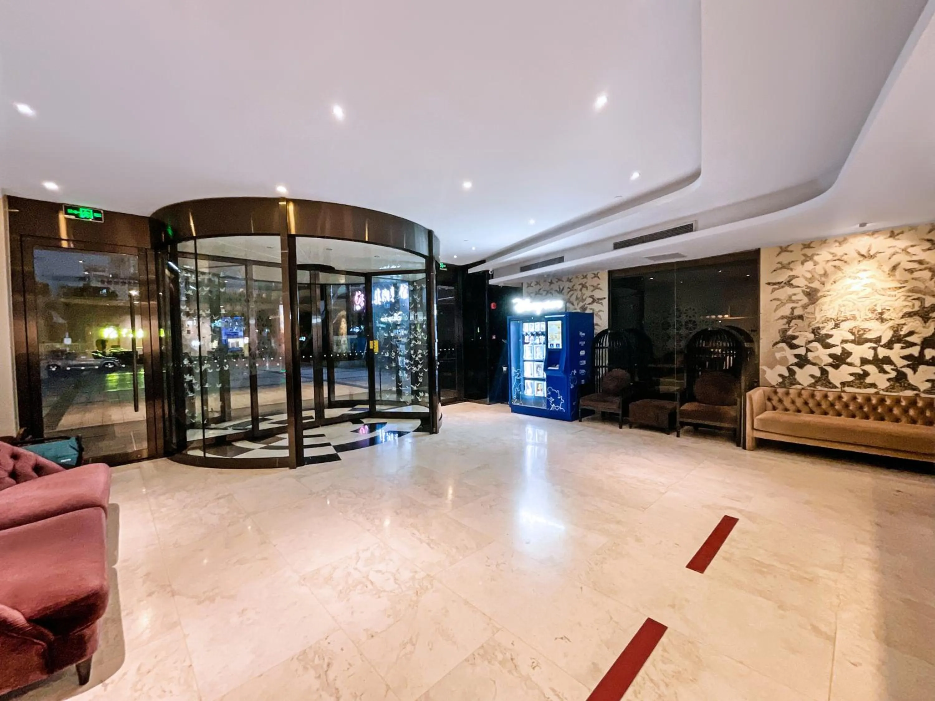 Lobby or reception in Crystal Orange Hotel Shanghai International Tourism Resort Chuansha