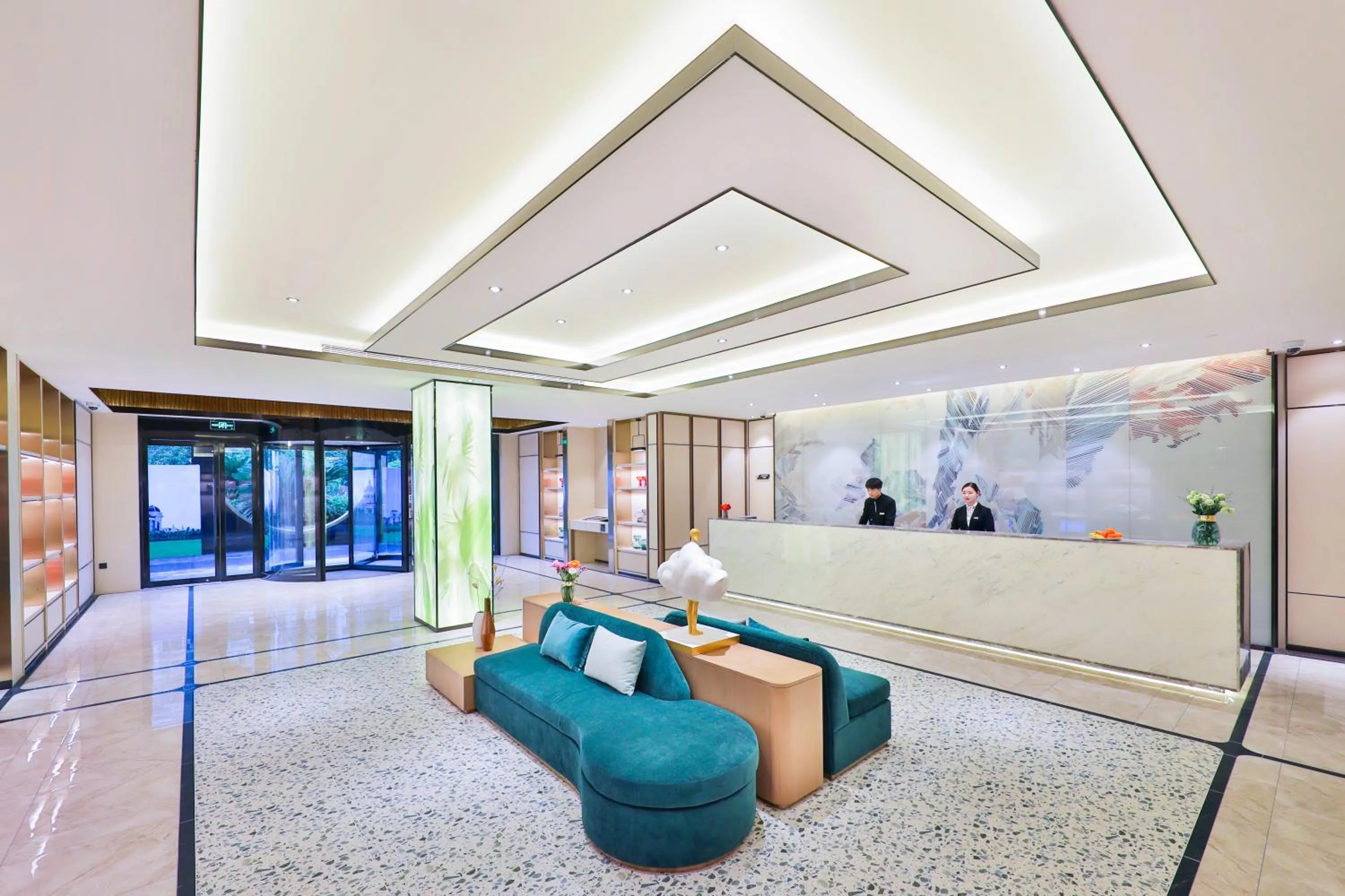 Lobby or reception in Crystal Orange Hotel Shanghai Hongqiao Jinhui Road