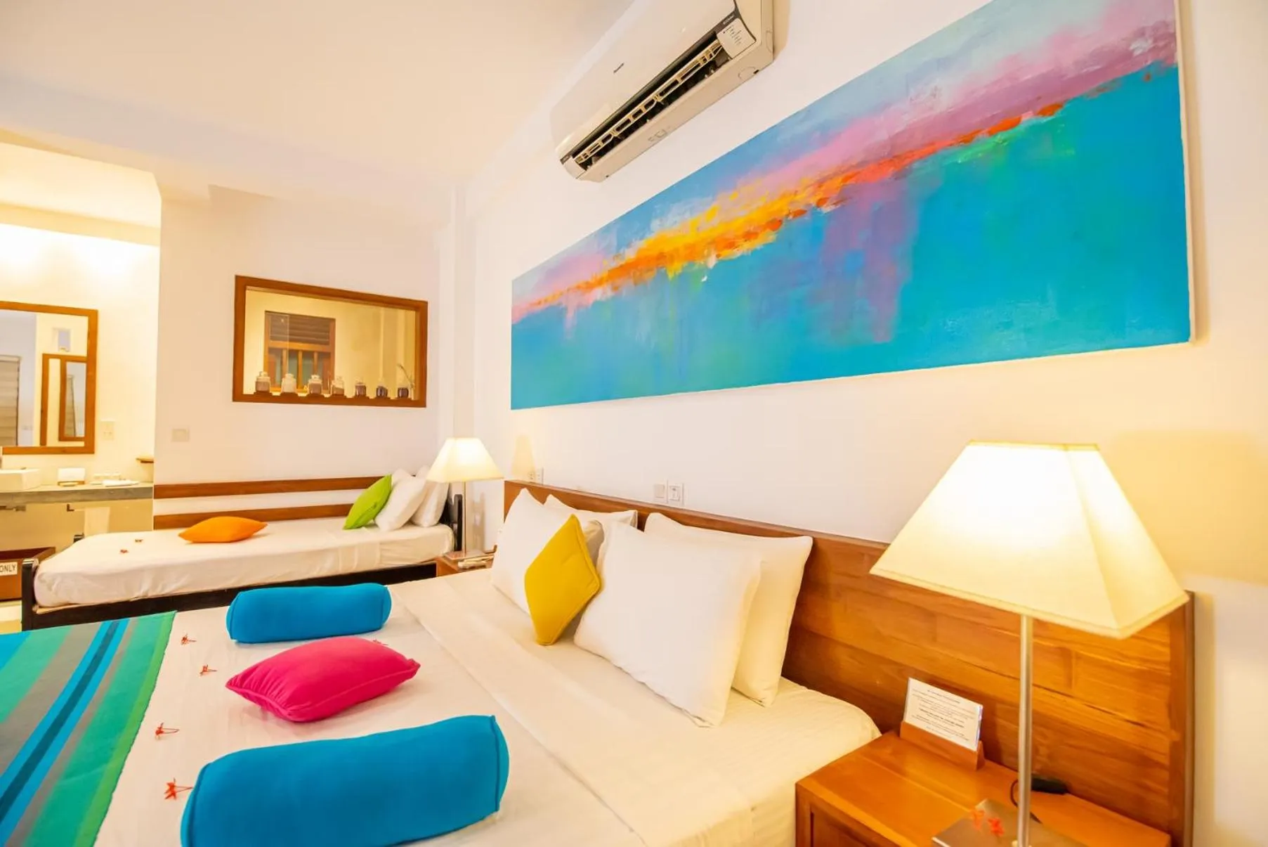 Bed in The Residence Hikkaduwa