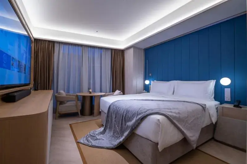 Double Room in Shanghai Changfeng Business District Orange Crystal Hotel Double Room in Shanghai Changfeng Business District Orange Crystal Hotel