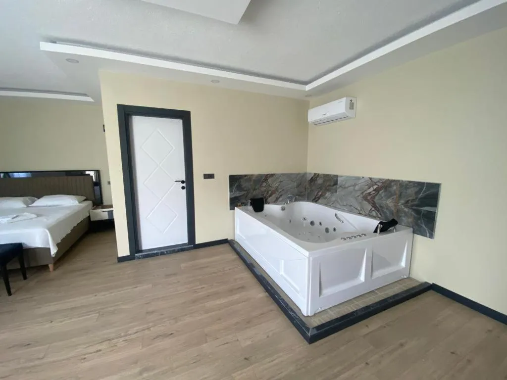 air conditioner, Bed in Ağva Capella Hideaway Hotel