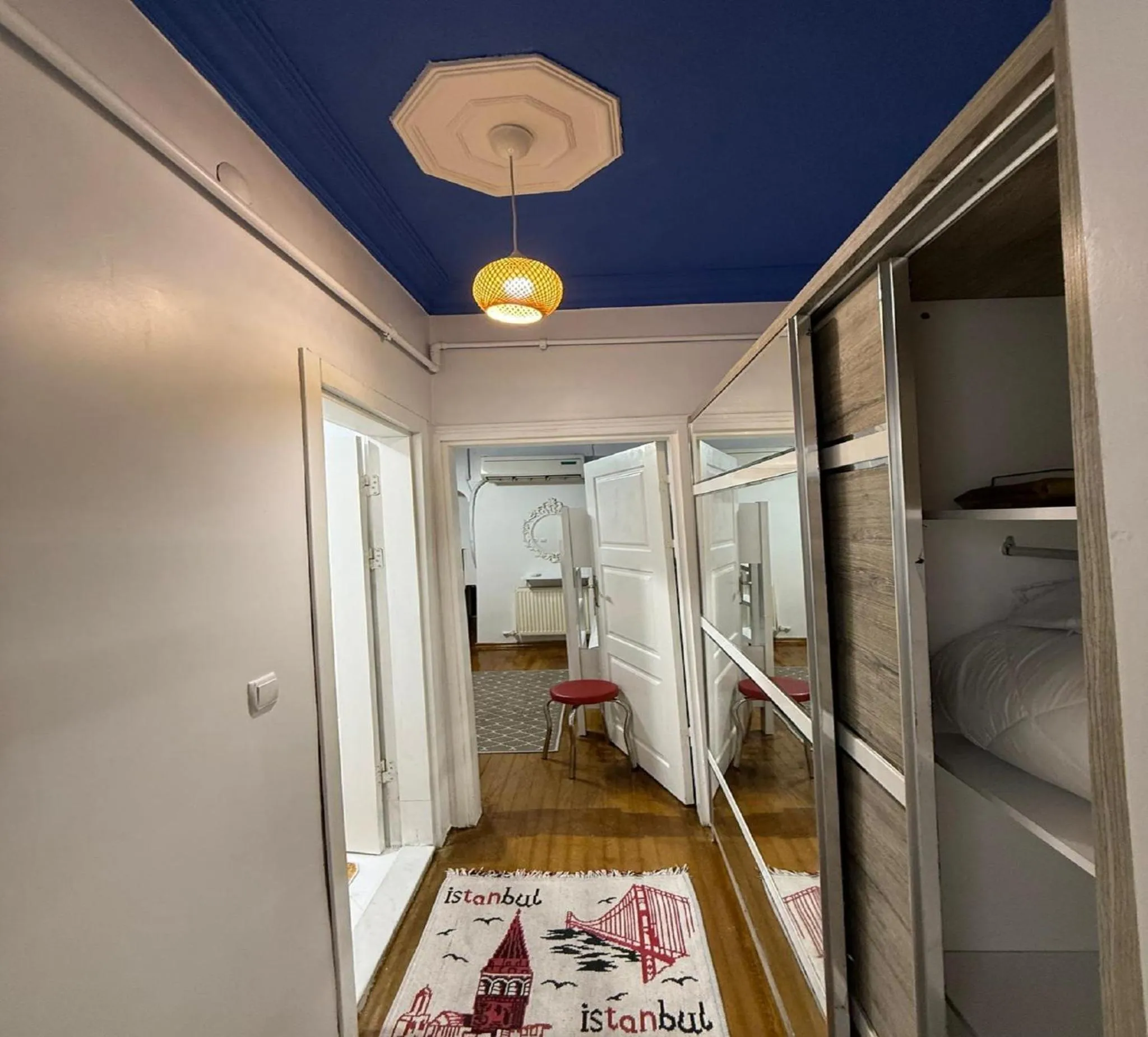 Bed in Unique Suite Hotel