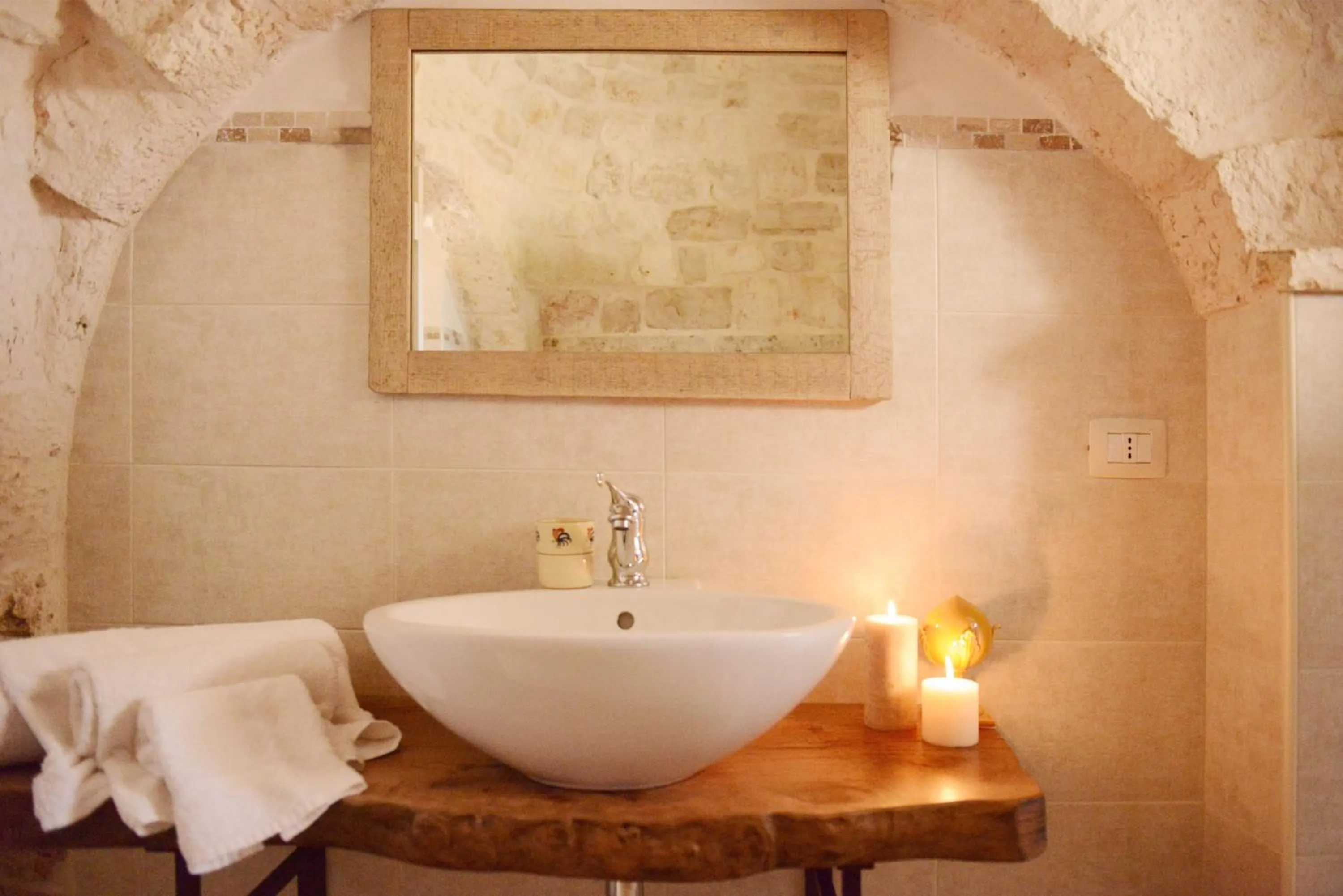 Bathroom in Masseria Signora