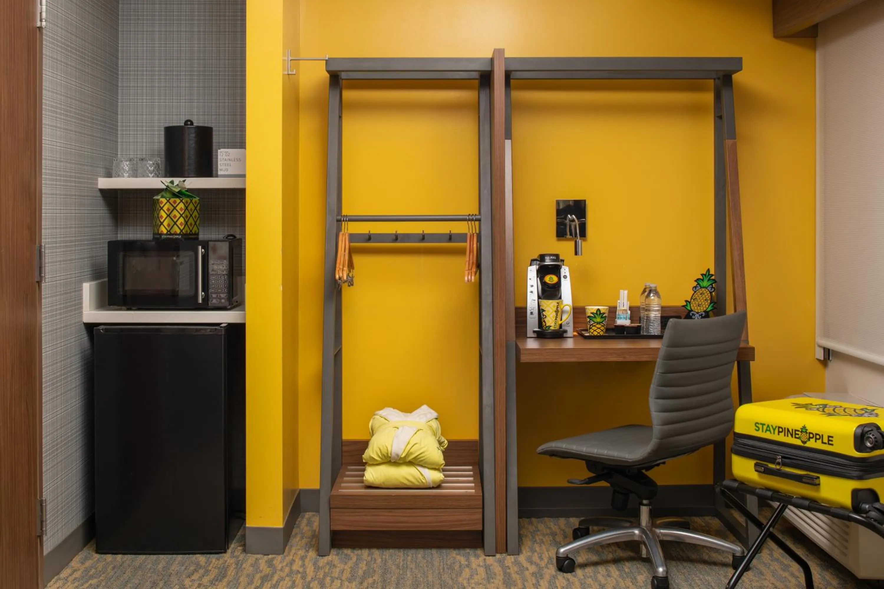 minibar in Staypineapple, Hotel Z, Gaslamp San Diego