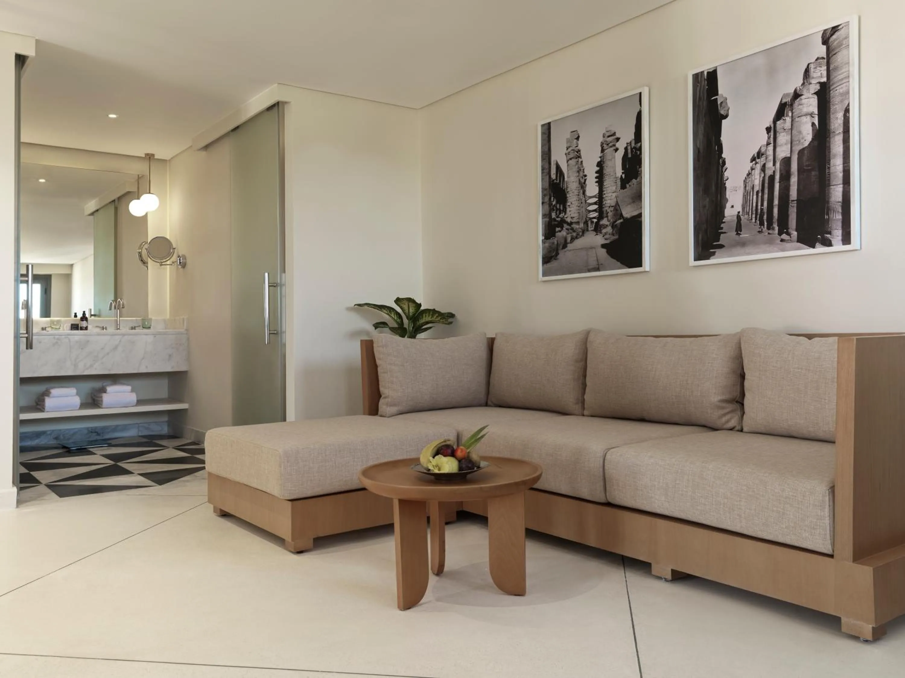 Living room in The Chedi El Gouna