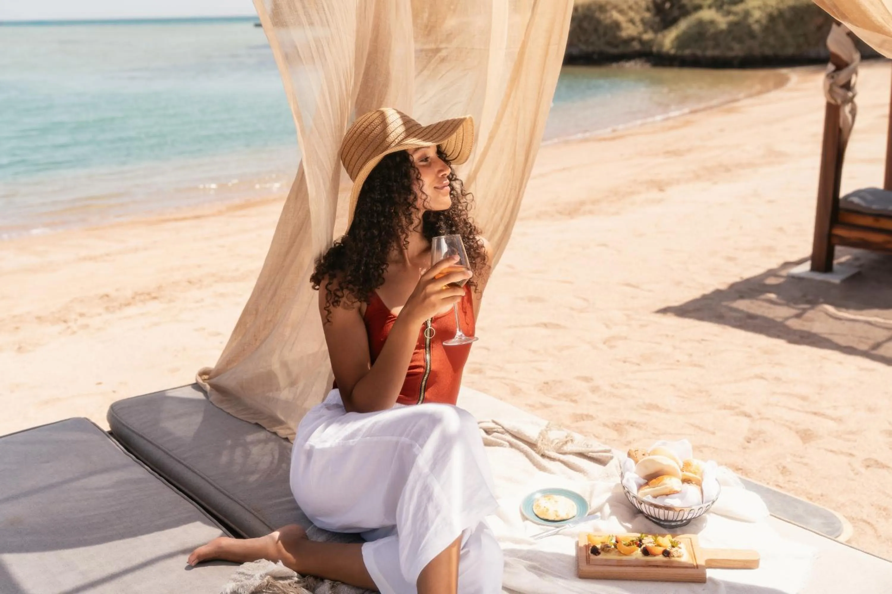 Beach in The Chedi El Gouna