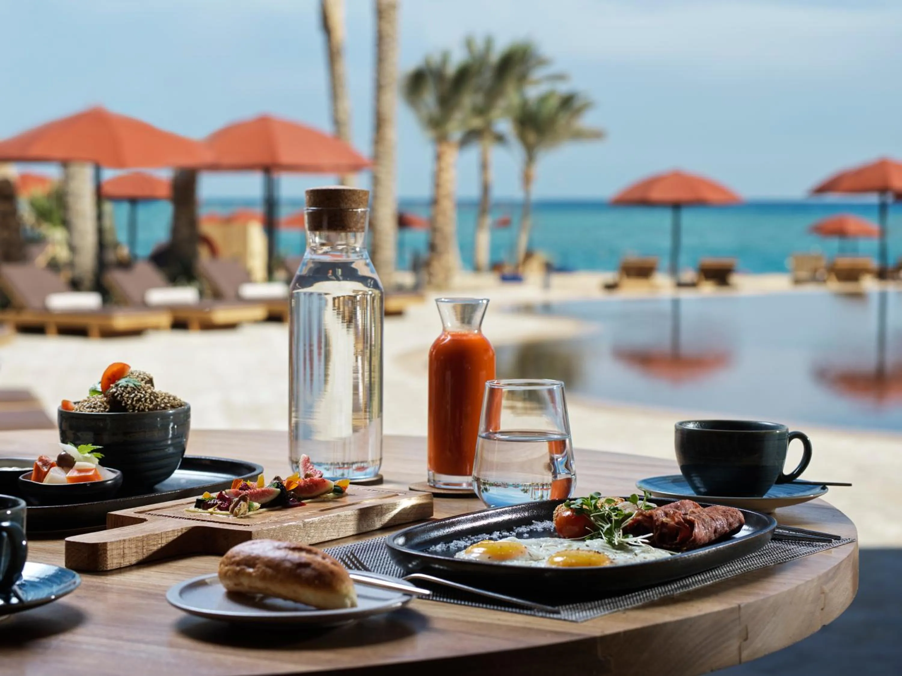 Food and drinks in The Chedi El Gouna