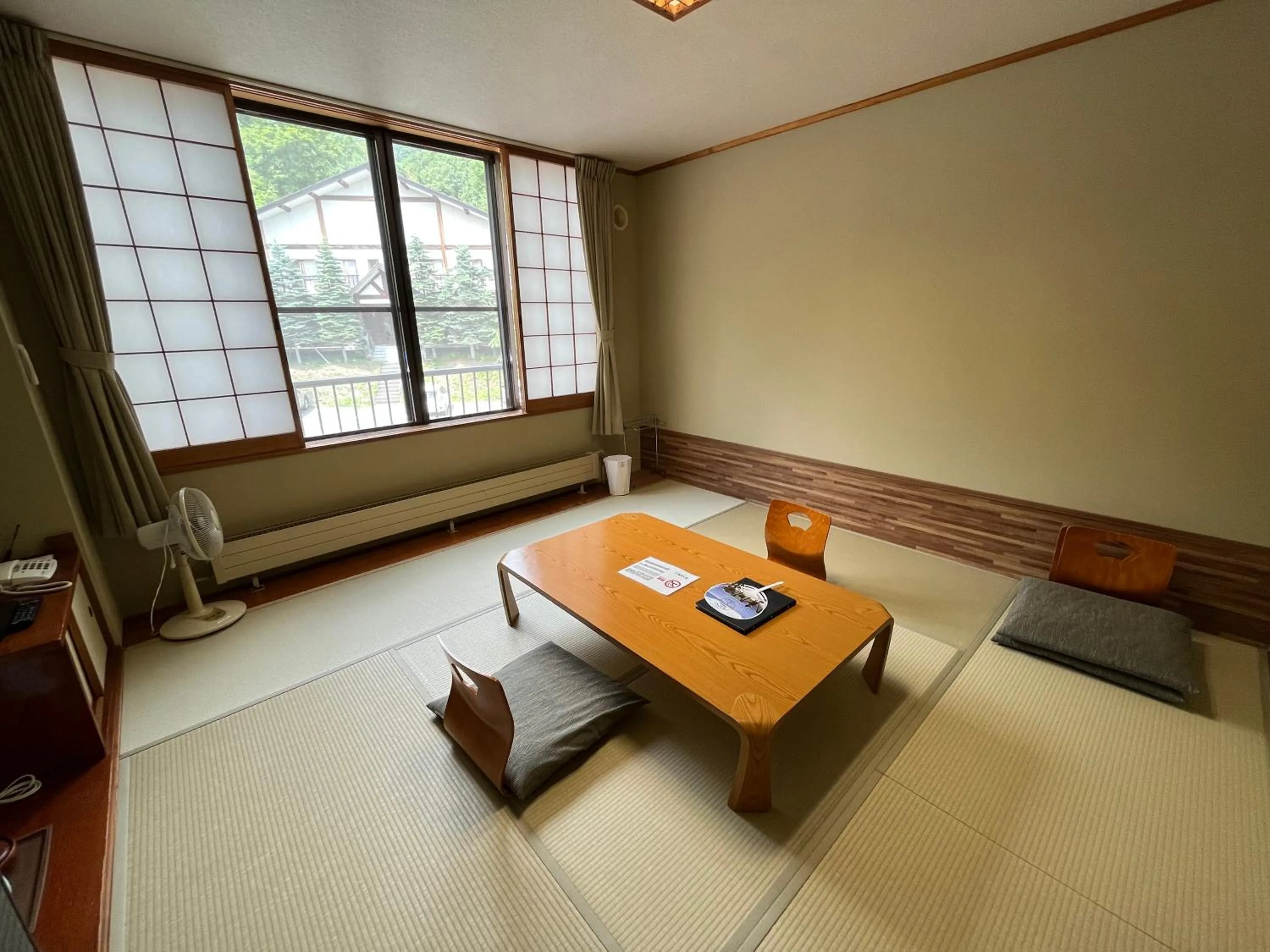 Living room in Sapporo's Secret Onsen Sanctuary Marukoma Onsen Ryokan
