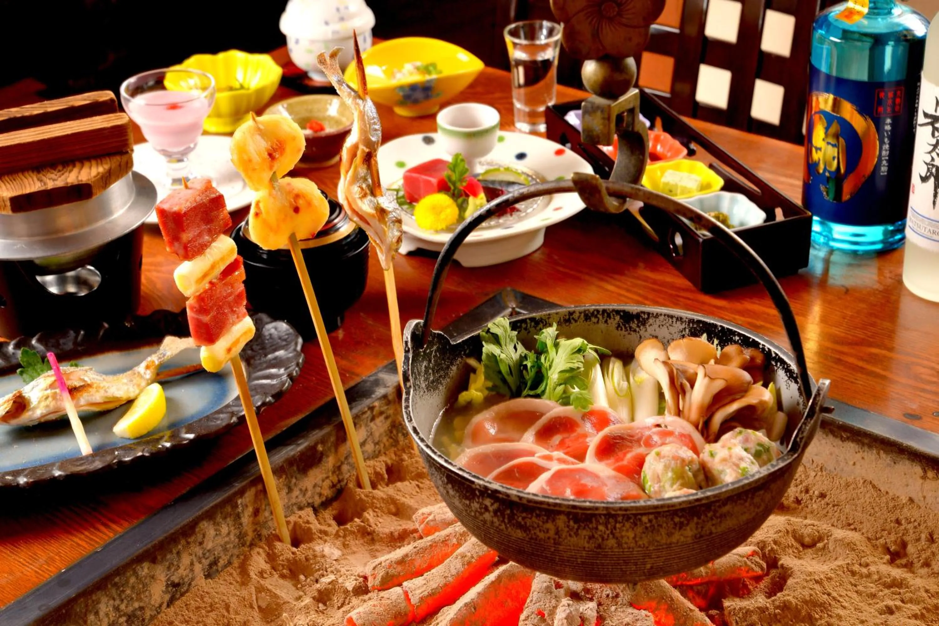 Restaurant/places to eat in Sapporo's Secret Onsen Sanctuary Marukoma Onsen Ryokan