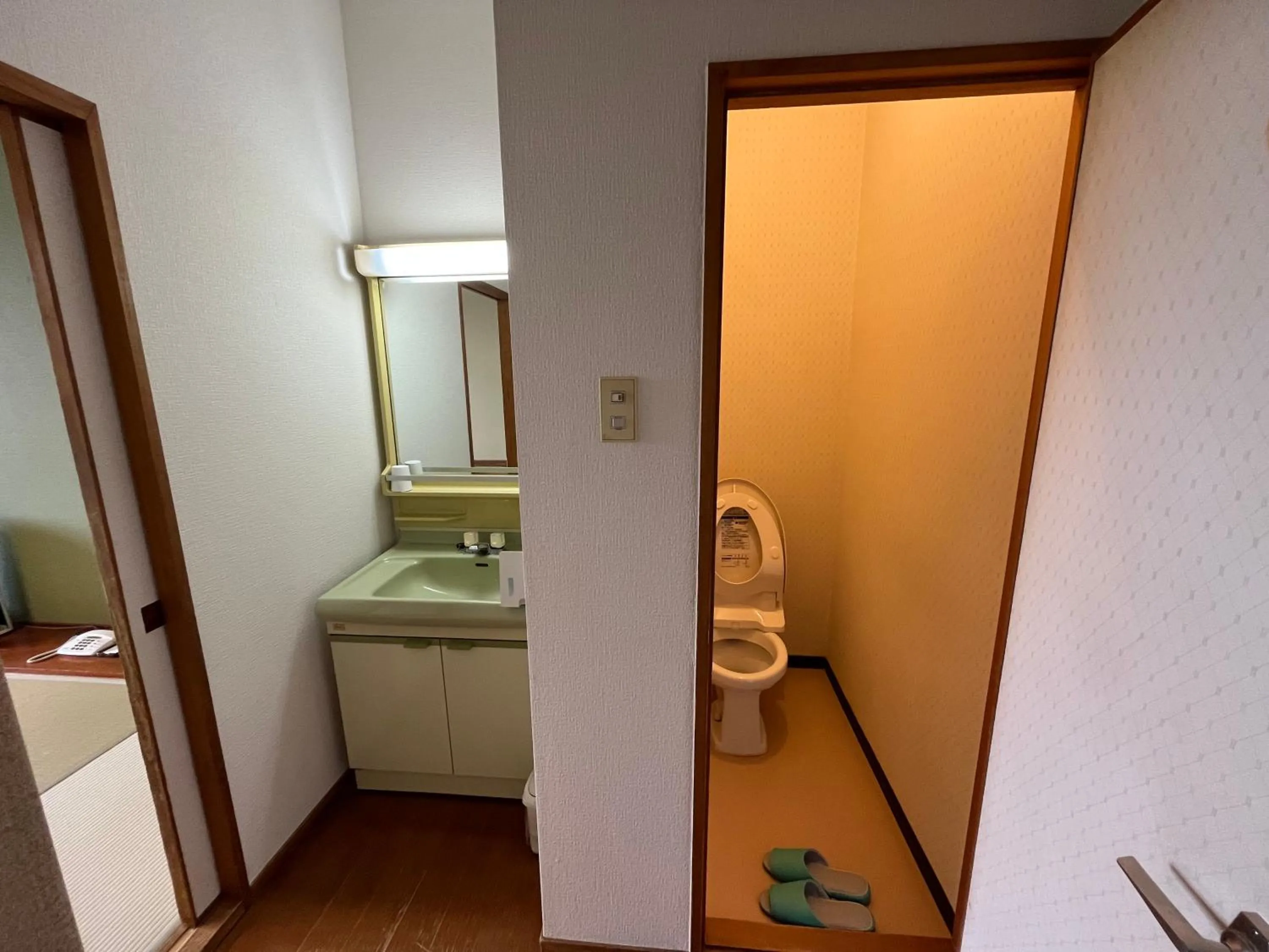 Toilet in Sapporo's Secret Onsen Sanctuary Marukoma Onsen Ryokan