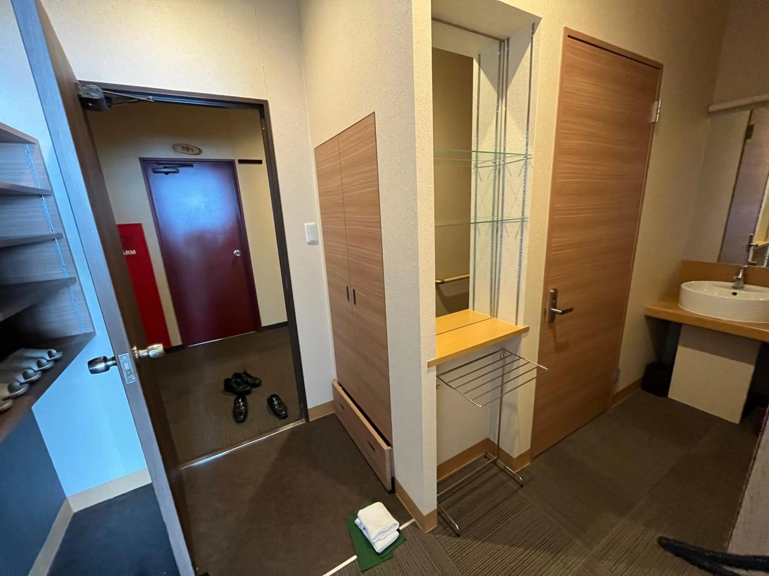 Bathroom in Sapporo's Secret Onsen Sanctuary Marukoma Onsen Ryokan