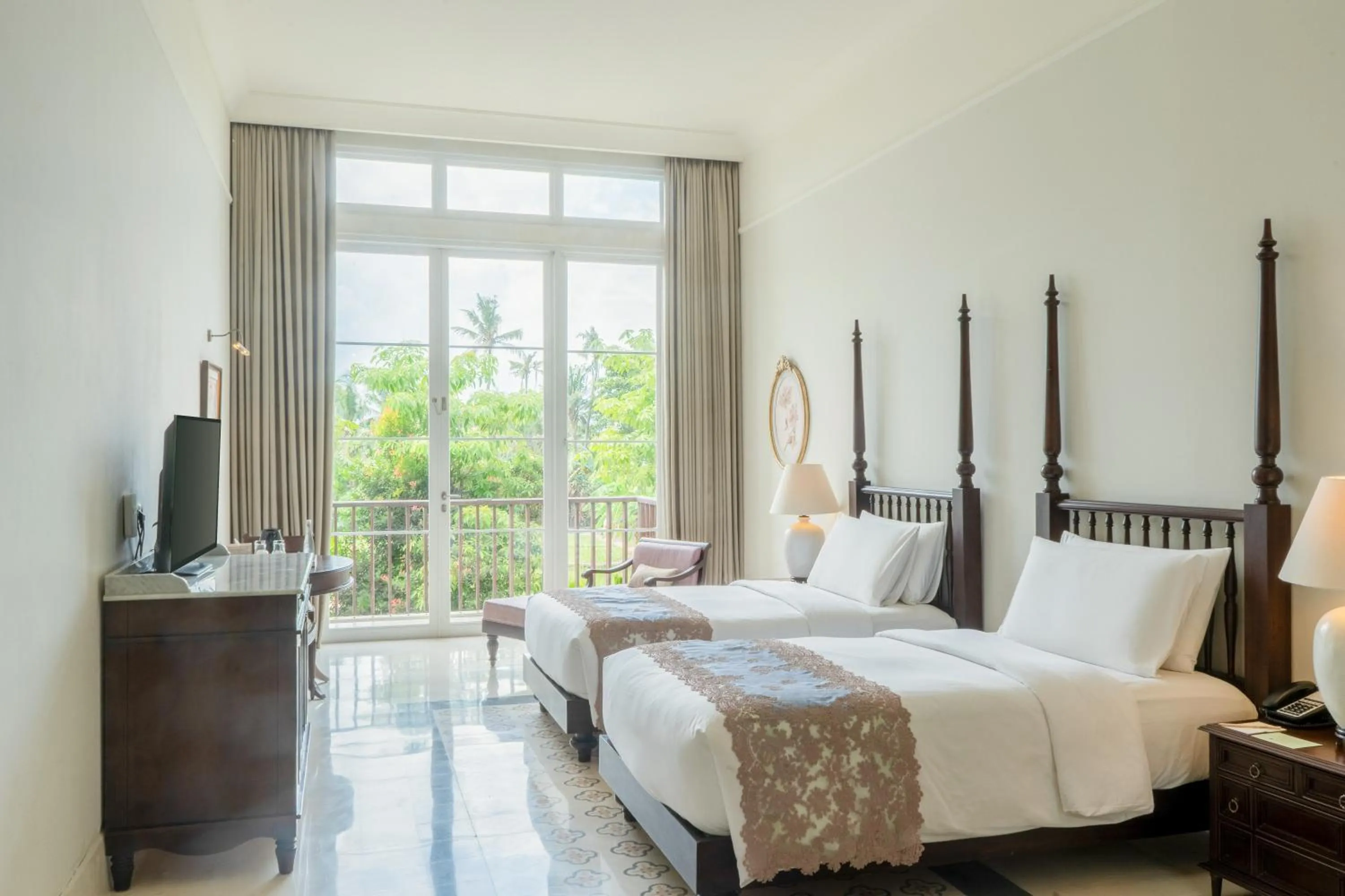 Bed in Rumah Luwih Bali by IHG