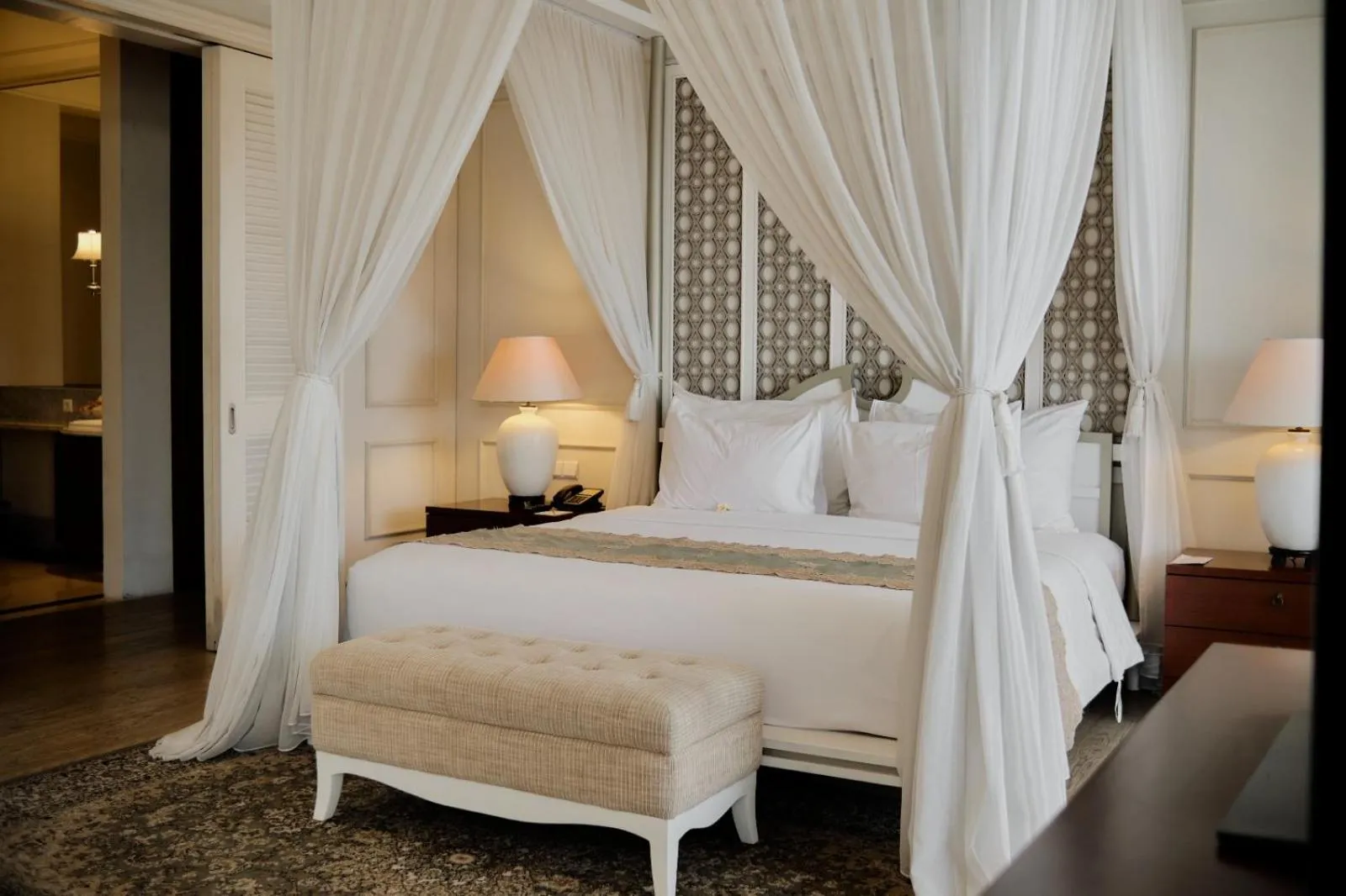 Bed in Rumah Luwih Bali by IHG