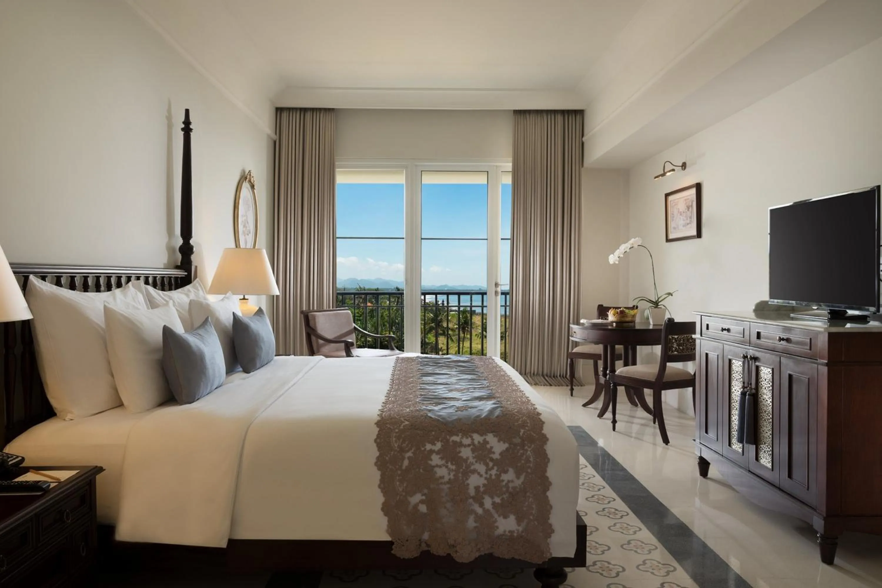 Bed in Rumah Luwih Bali by IHG