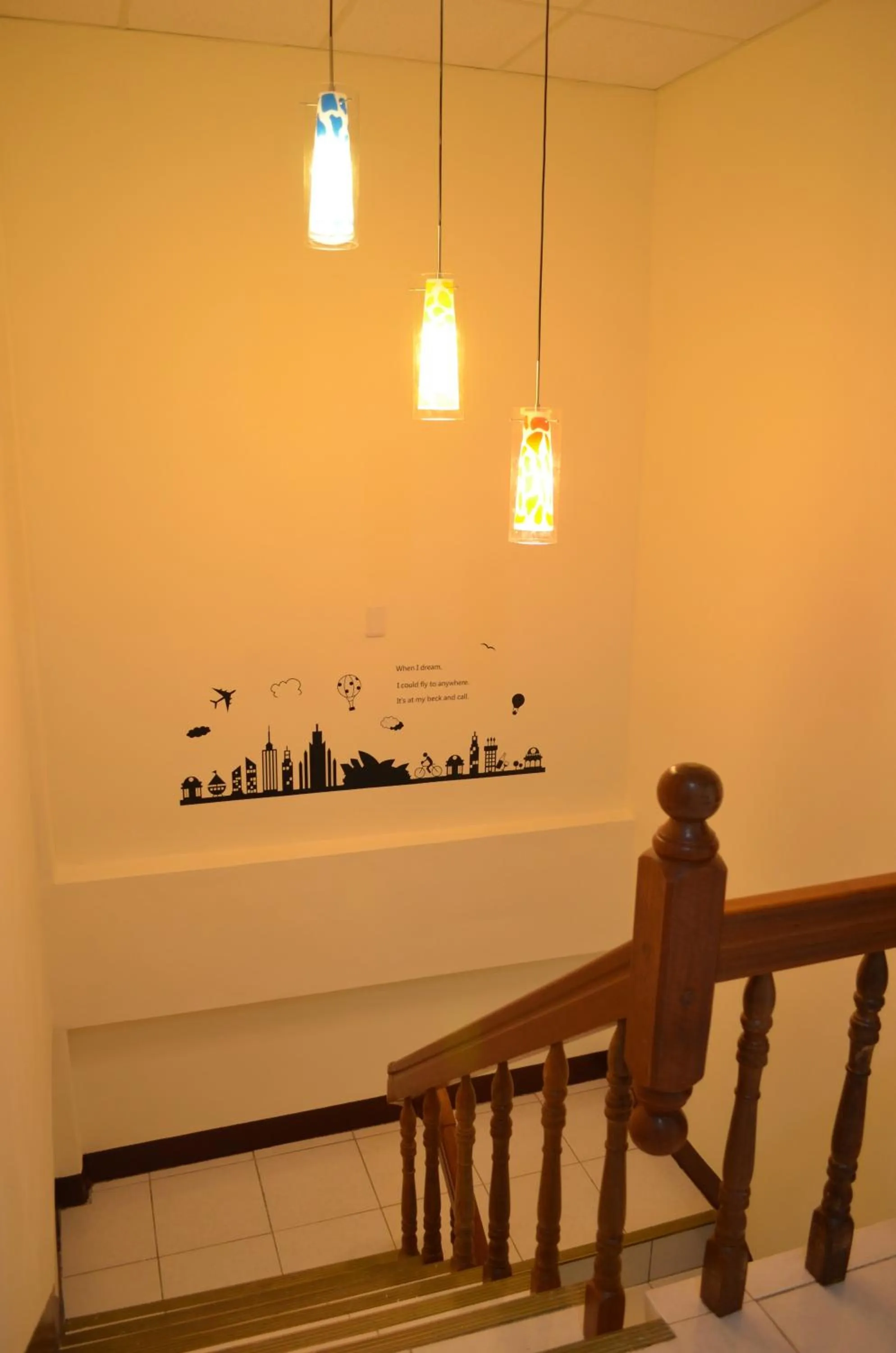 Decorative detail in Hualien HOLO Hostel