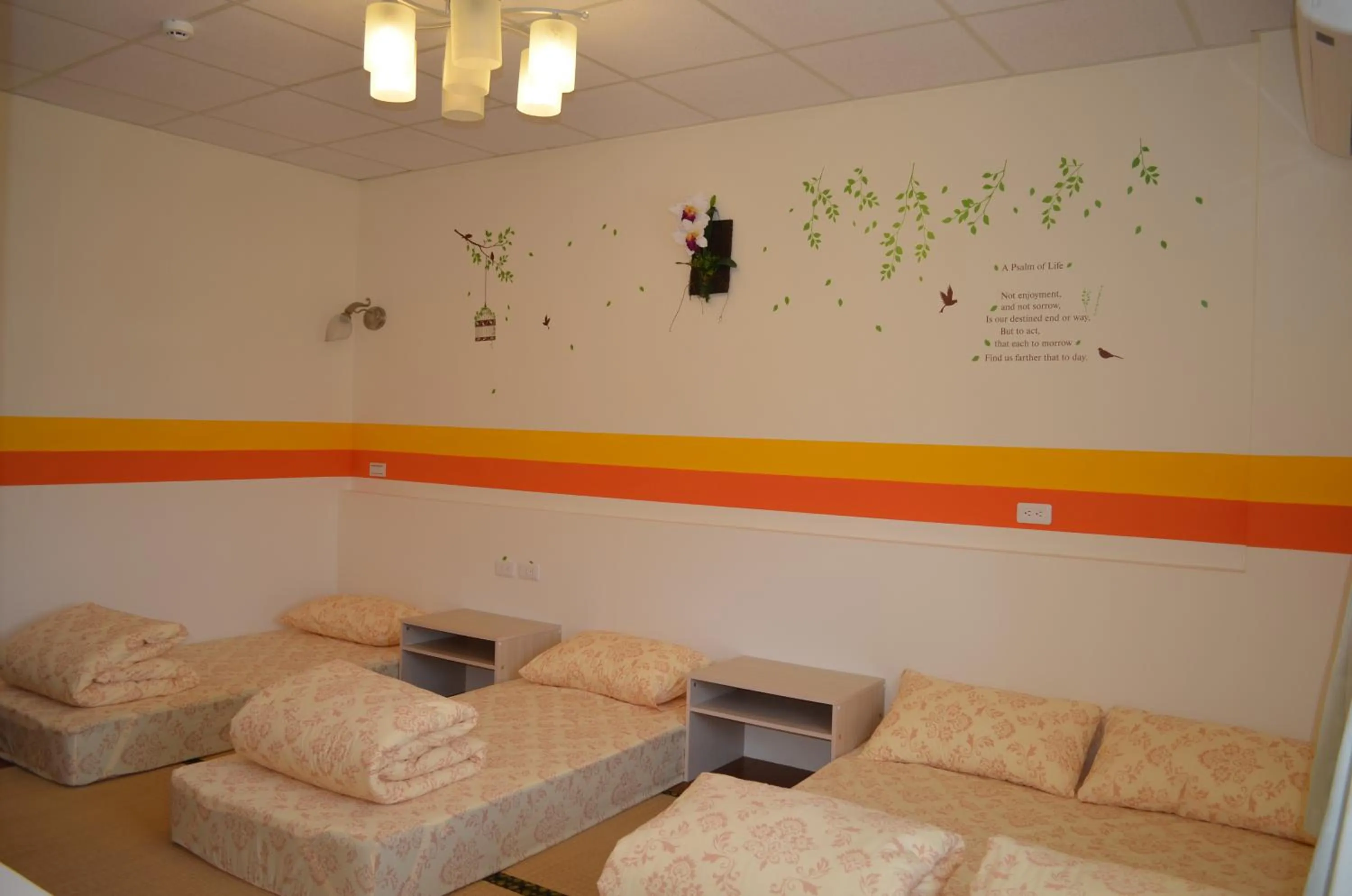 Seating Area in Hualien HOLO Hostel