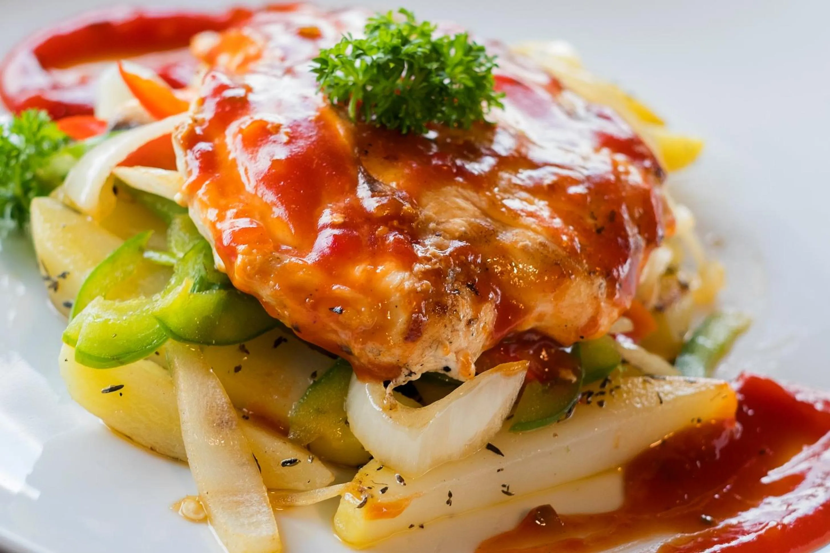 Food close-up in Villa Nini