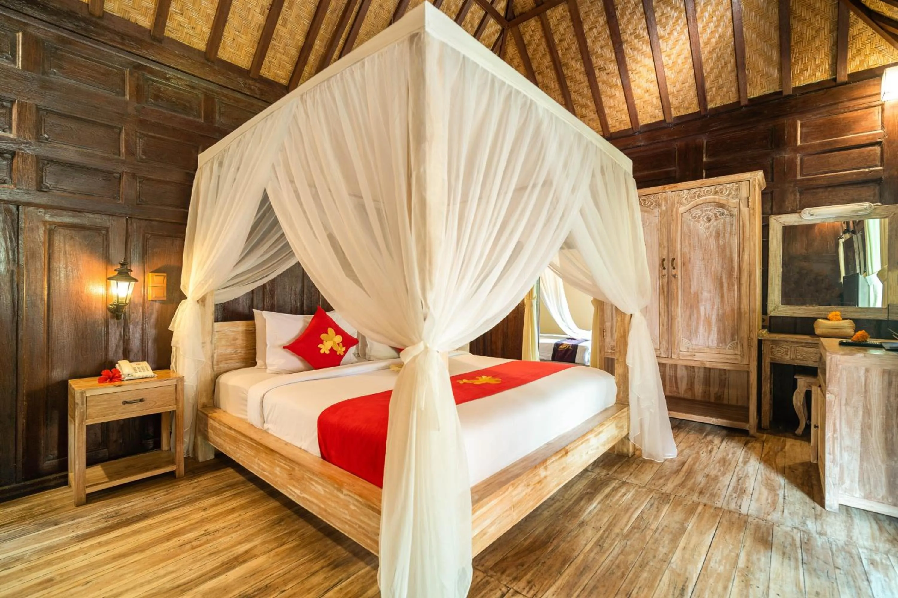 Bedroom, Bed in Villa Nini