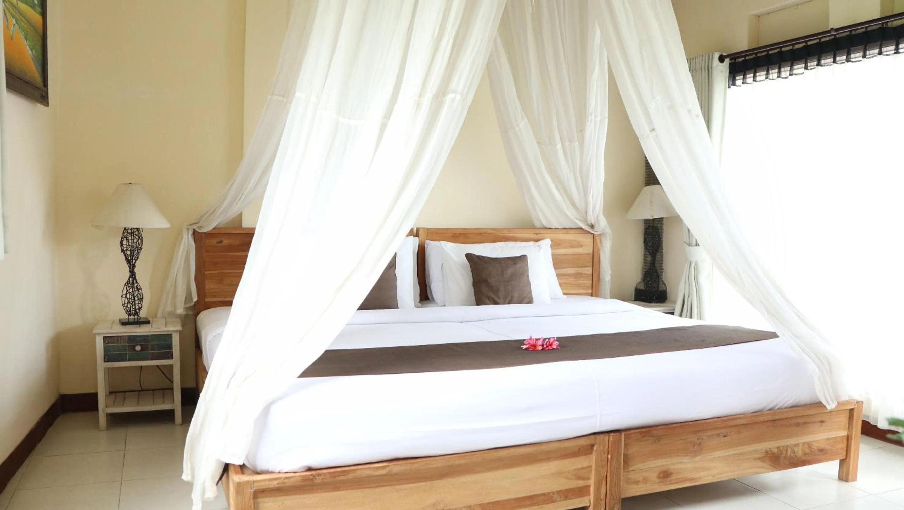 Bedroom, Bed in Villa JJ and Spa Ubud