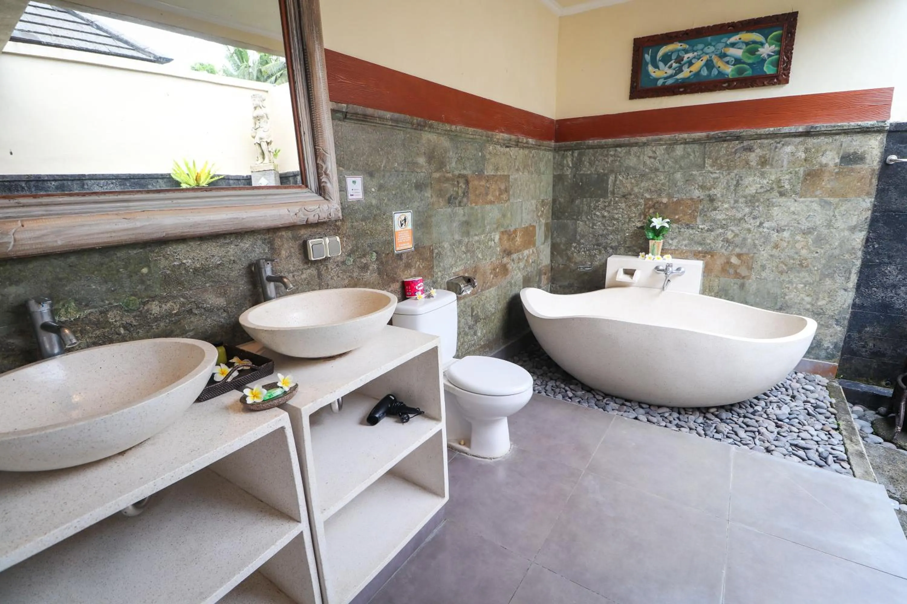 Toilet in Villa JJ and Spa Ubud