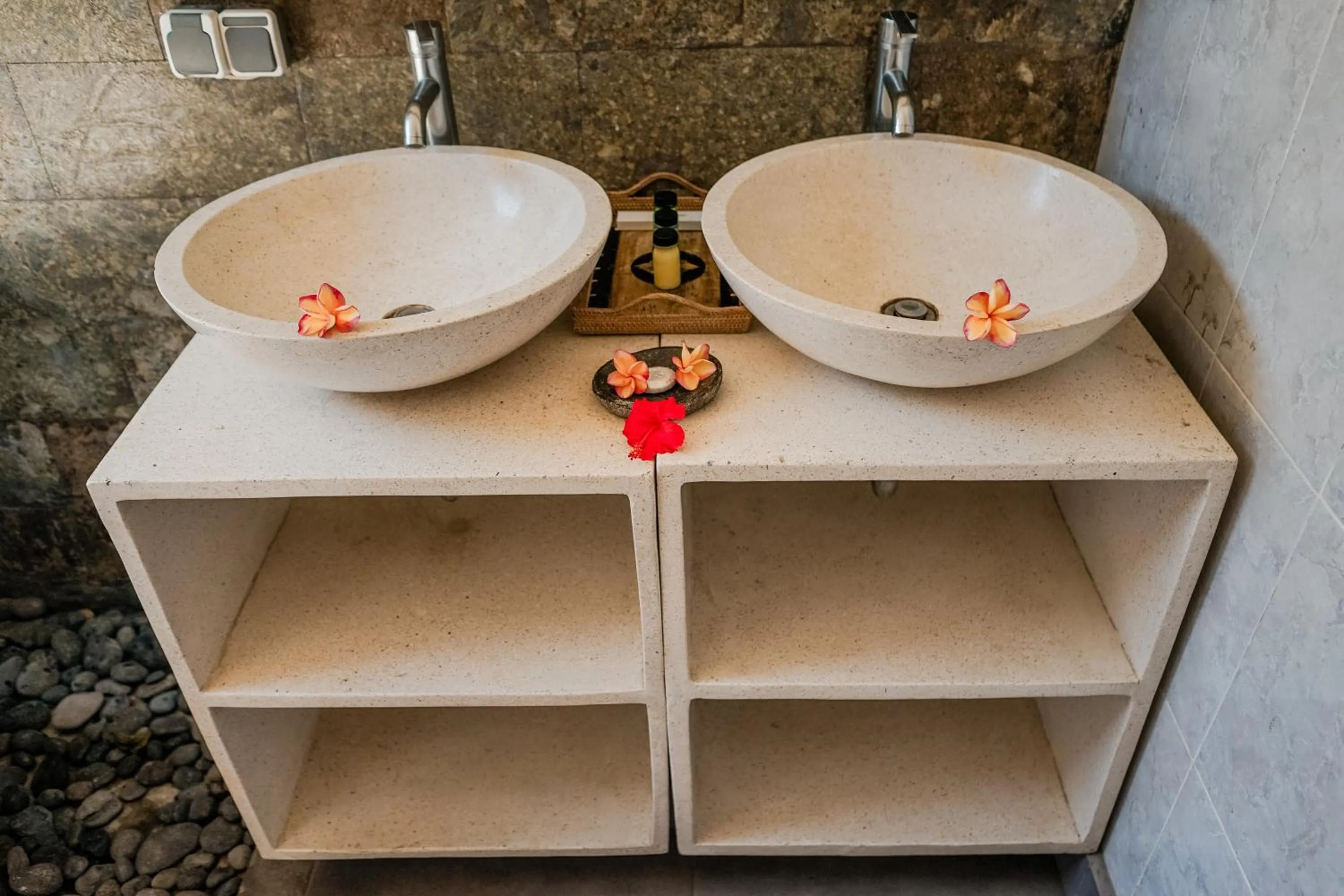 Bathroom in Villa JJ and Spa Ubud