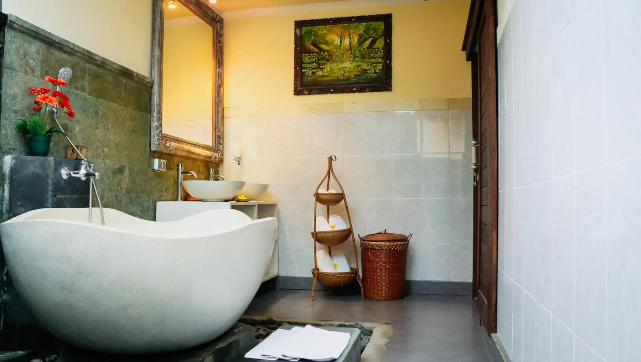 Bathroom in Villa JJ and Spa Ubud