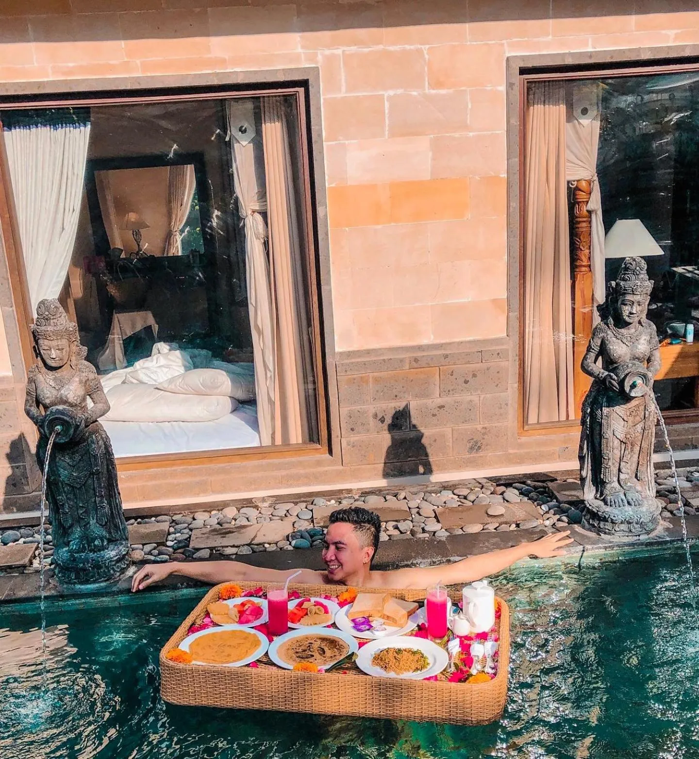 Swimming pool in Villa JJ and Spa Ubud