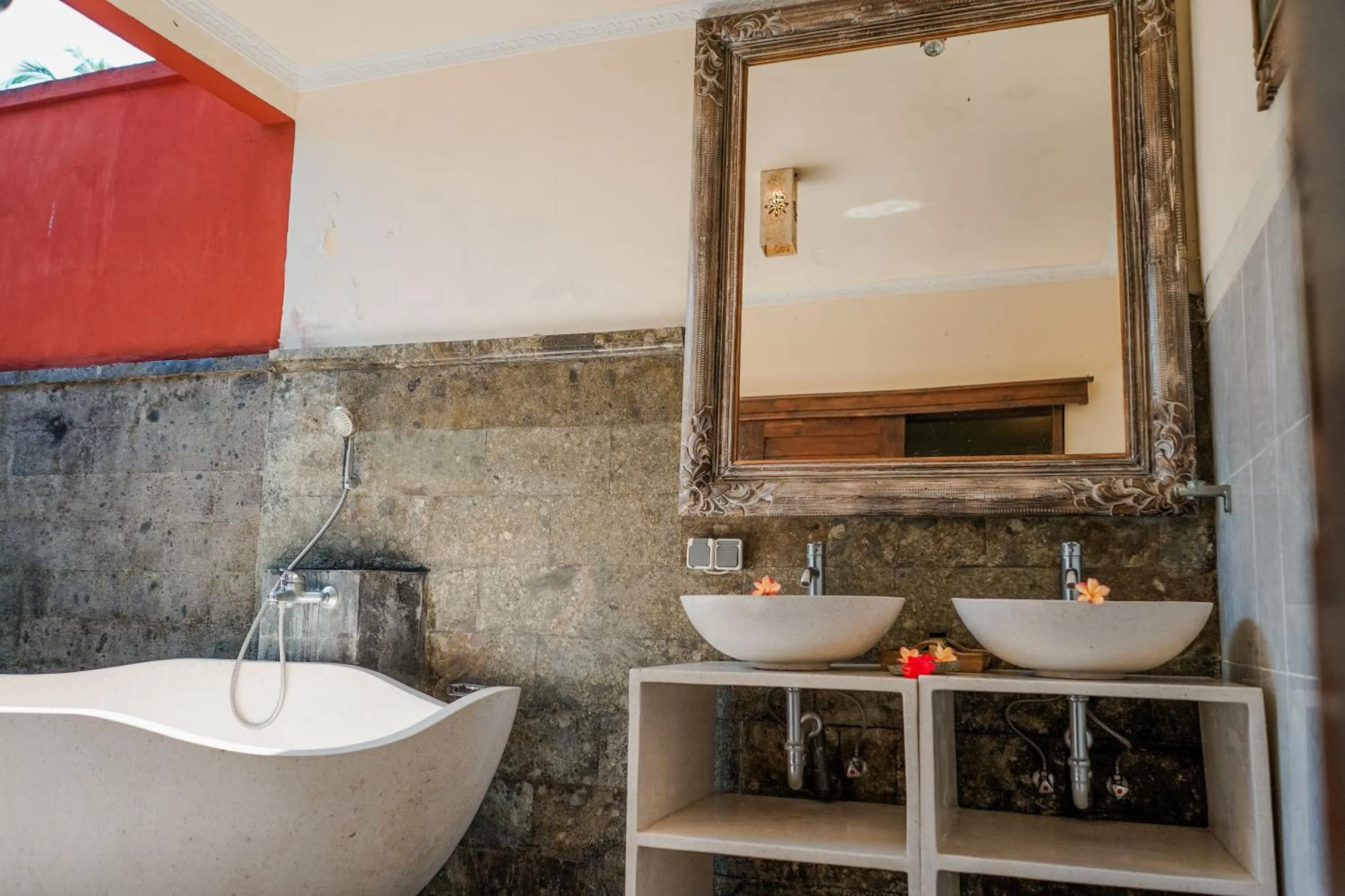 Bathroom in Villa JJ and Spa Ubud